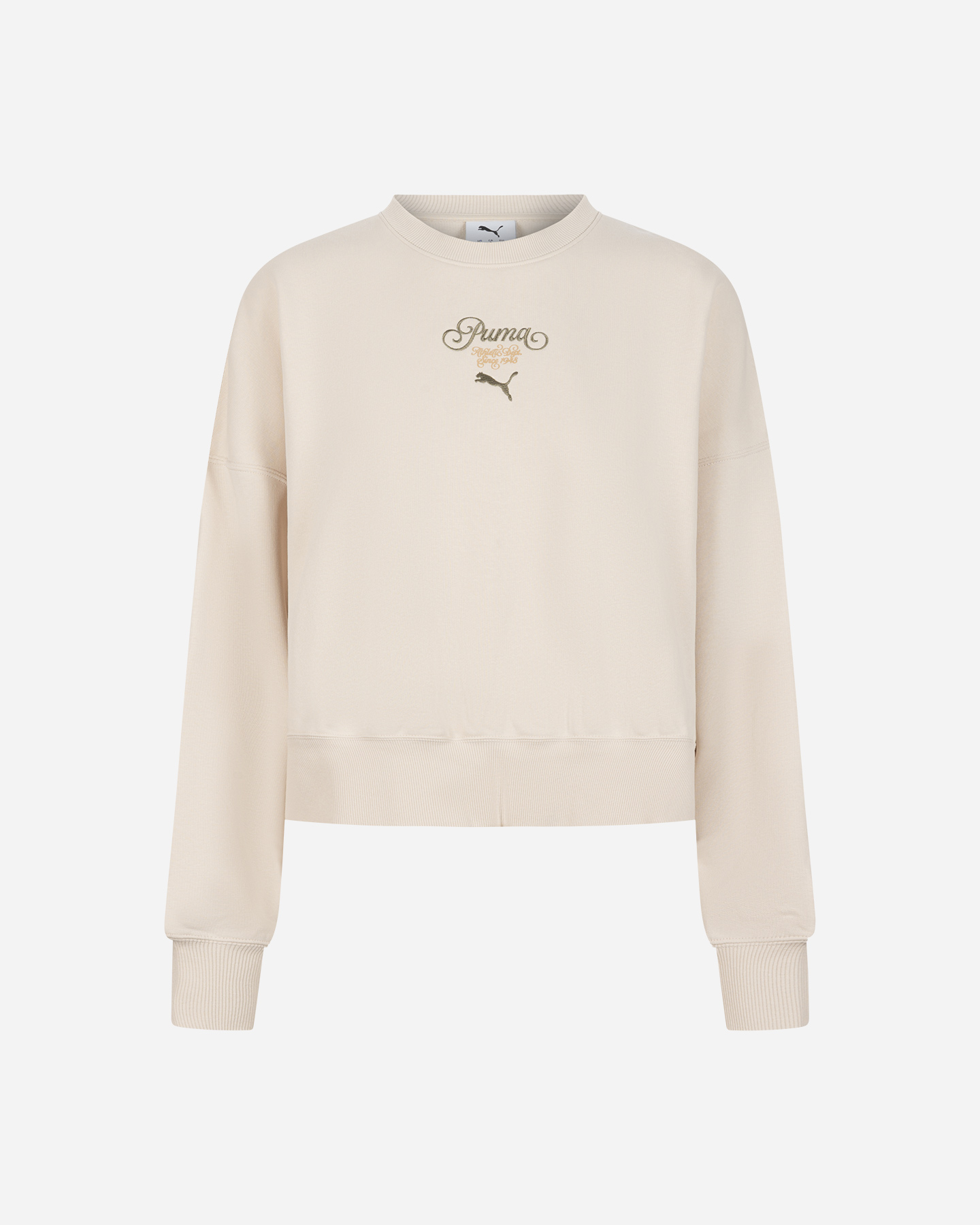 Felpa PUMA CROPPED W - Bianco - 0 | Cisalfa Sport