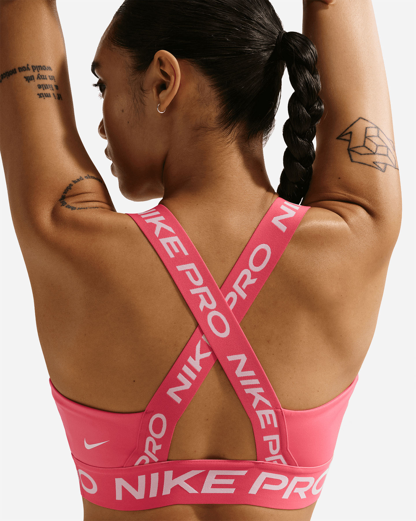 Bra training NIKE LS PRO ELASTIC LOGO W - Fucsia - 5 | Cisalfa Sport