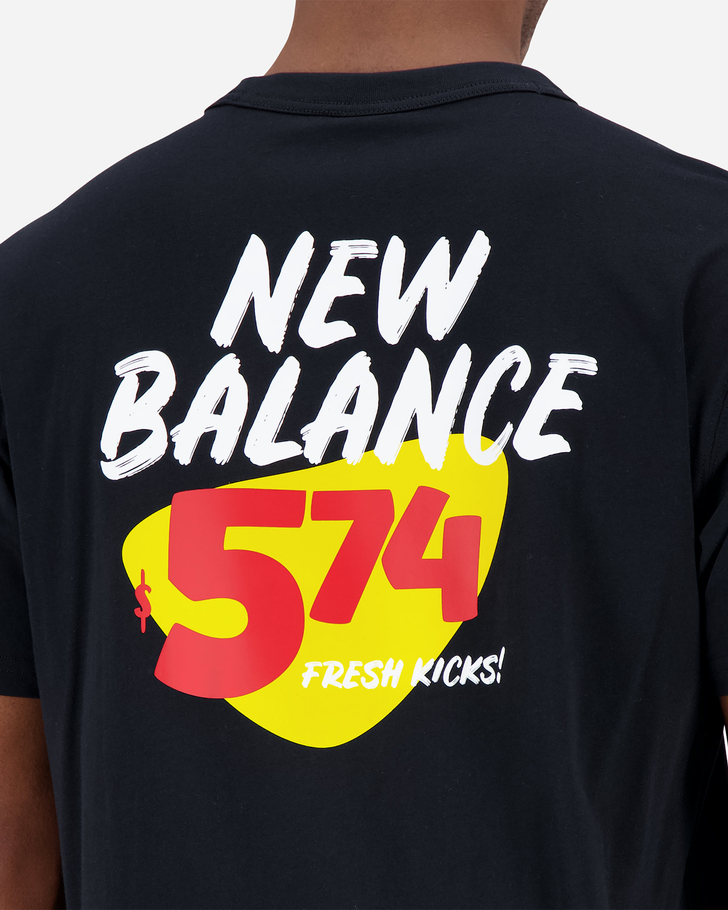 T-shirt NEW BALANCE 574 PACK BIG GRAPHIC M - Nero - 4 | Cisalfa Sport
