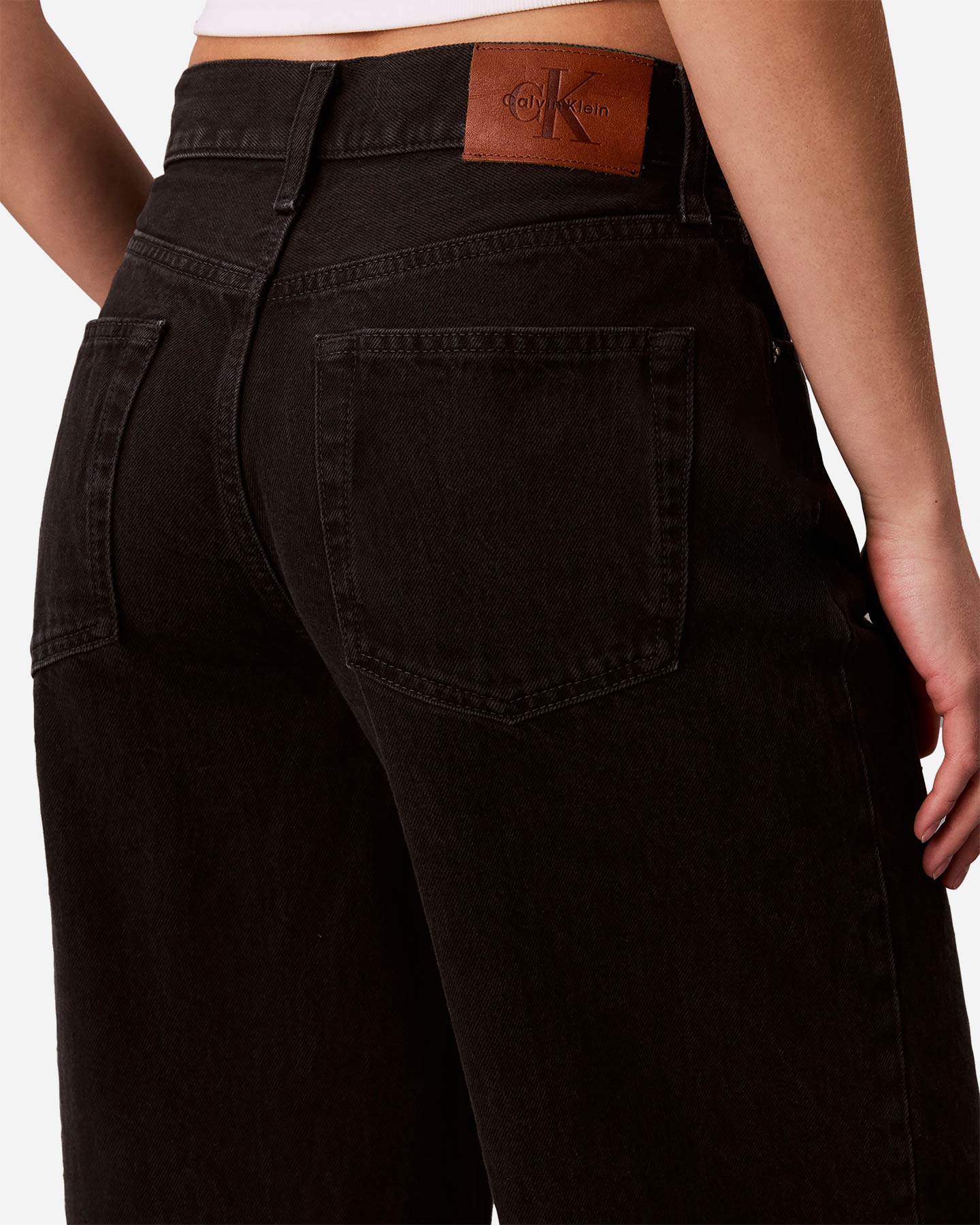 Jeans CALVIN KLEIN JEANS CLASSIC L31 W - Nero - 5 | Cisalfa Sport