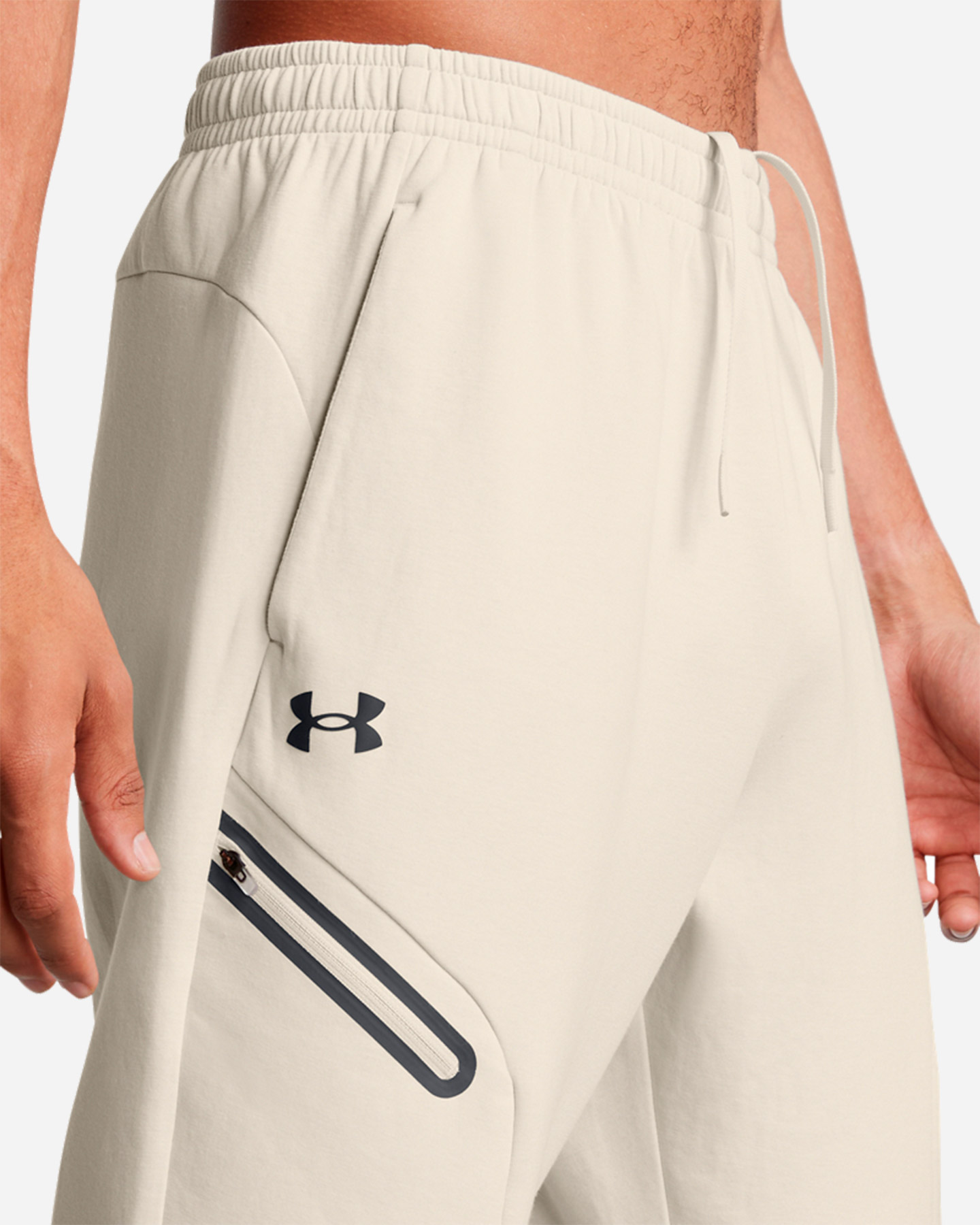 Pantalone UNDER ARMOUR UNSTOPPABLE M - Bianco - 5 | Cisalfa Sport