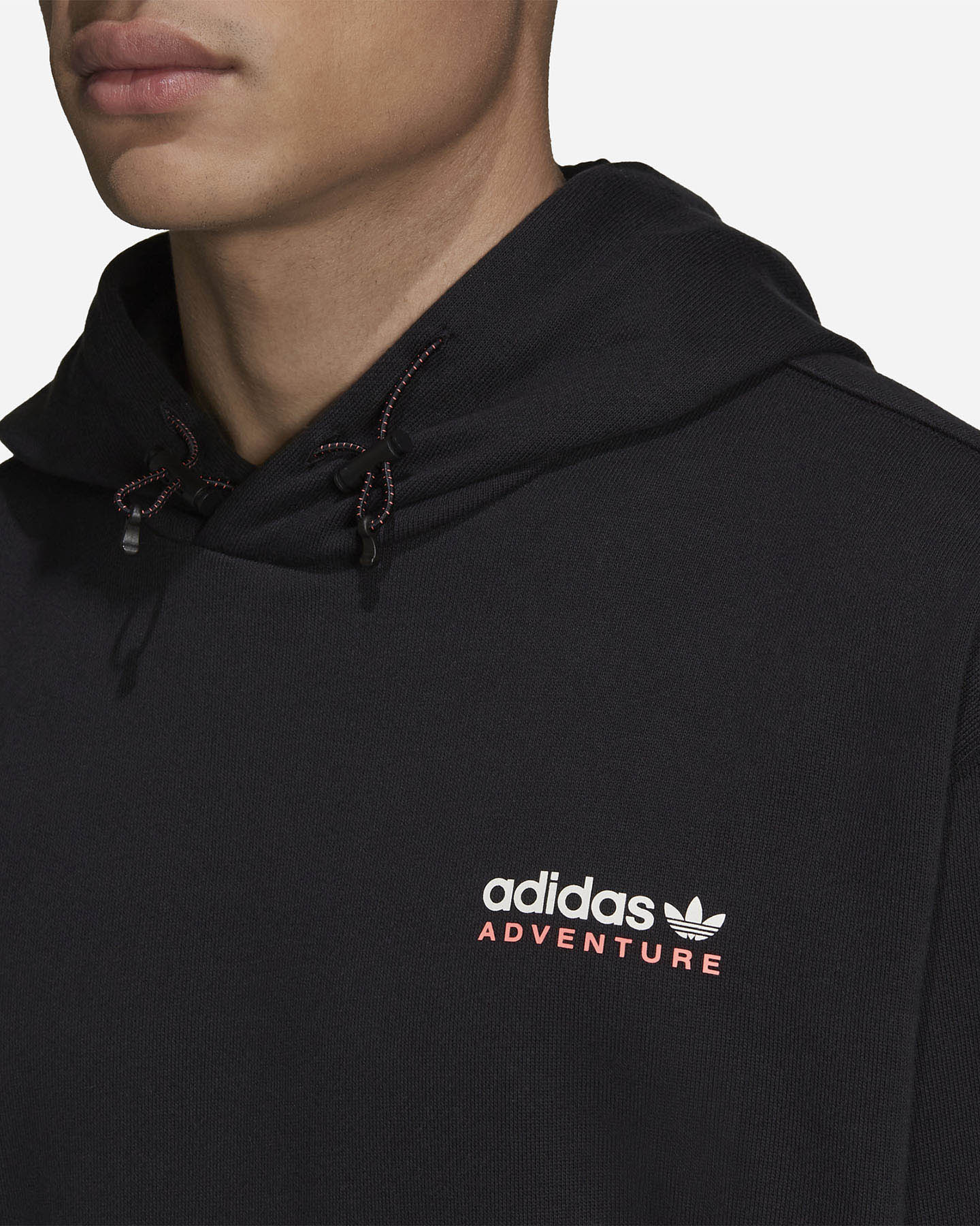 Felpa ADIDAS ADVENTURE BIG LOGO M - Nero - 3 | Cisalfa Sport
