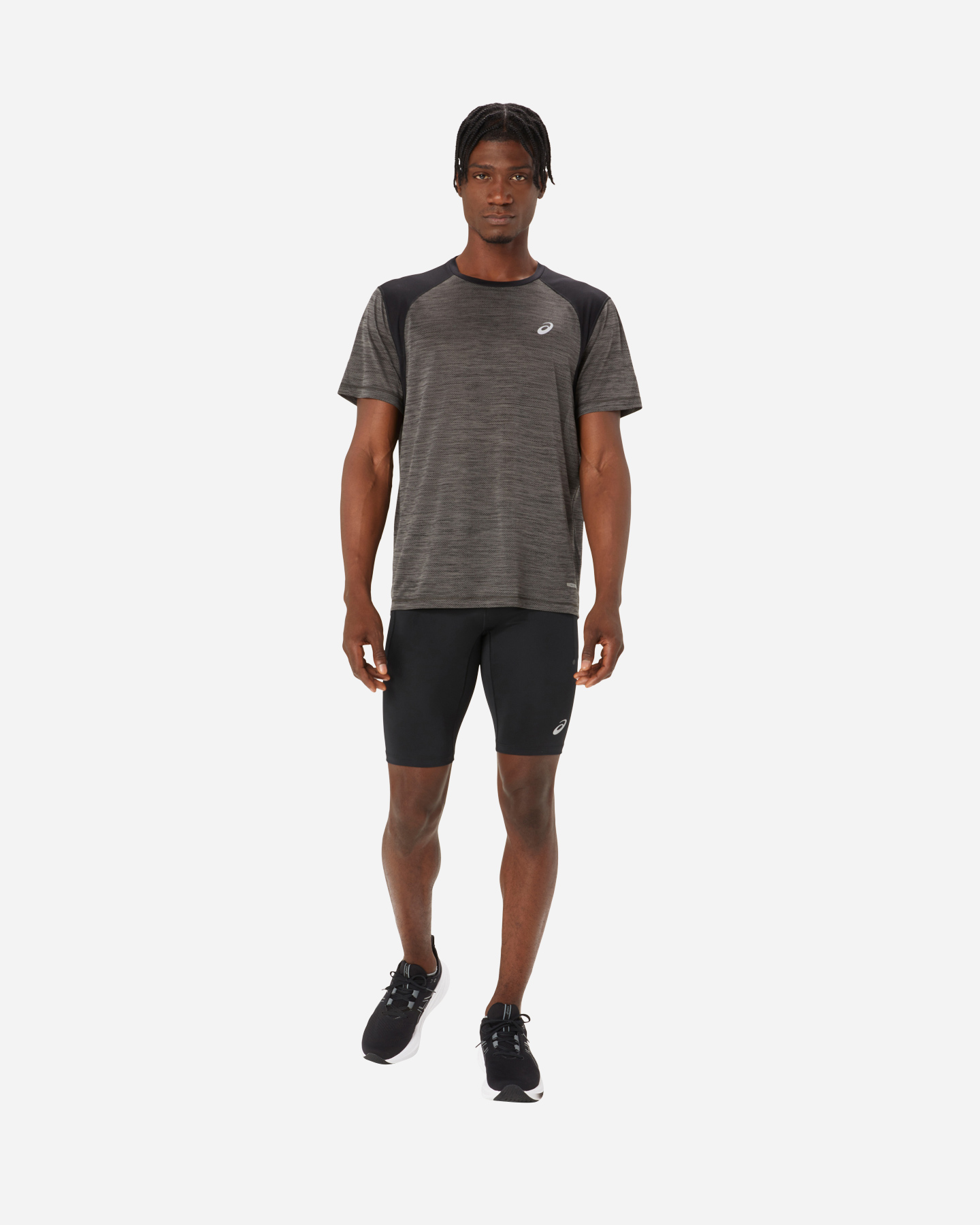 T-shirt running ASICS ROAD M - Nero - 3 | Cisalfa Sport