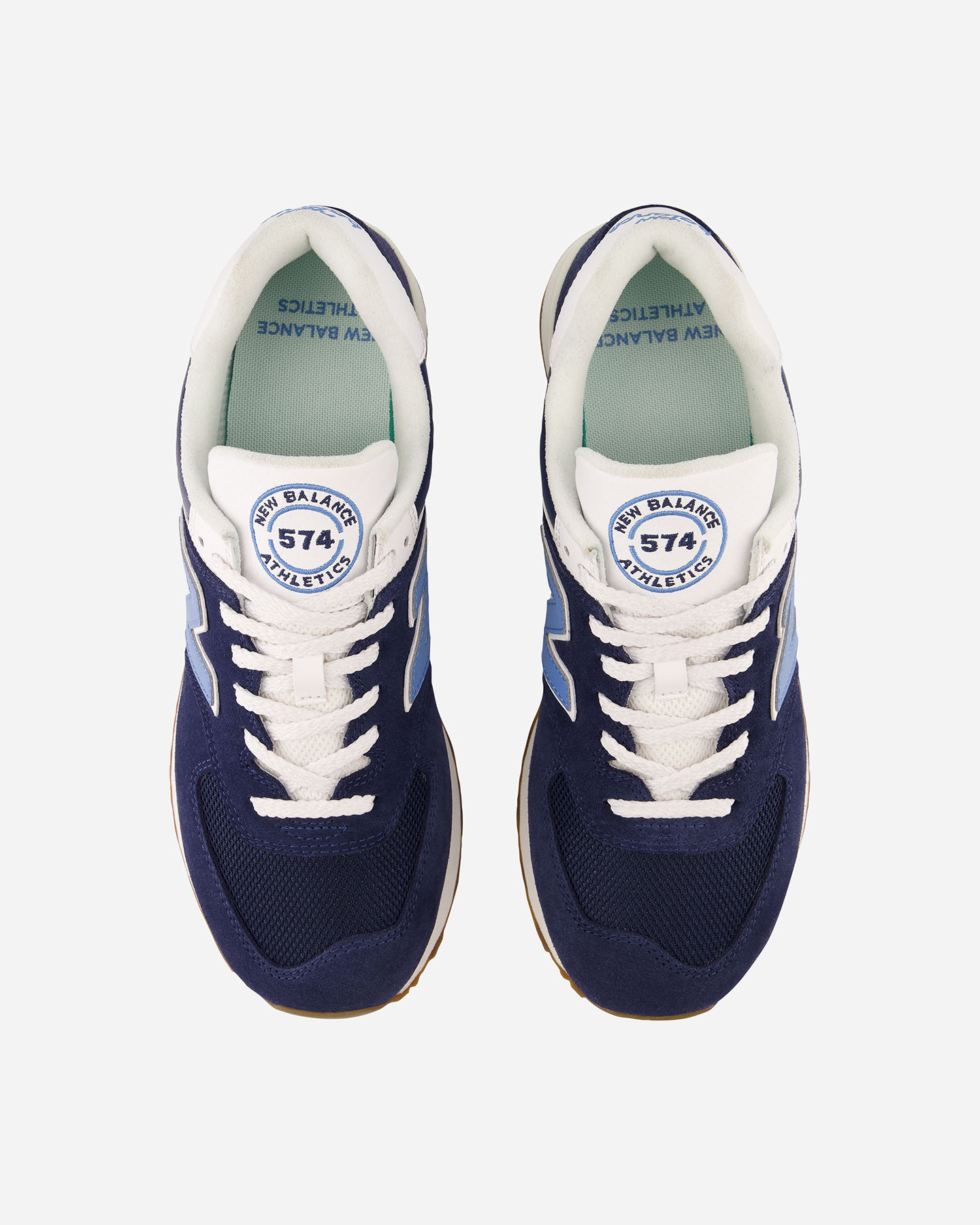 Scarpe sneakers NEW BALANCE 574 M - Blu Navy - 4 | Cisalfa Sport