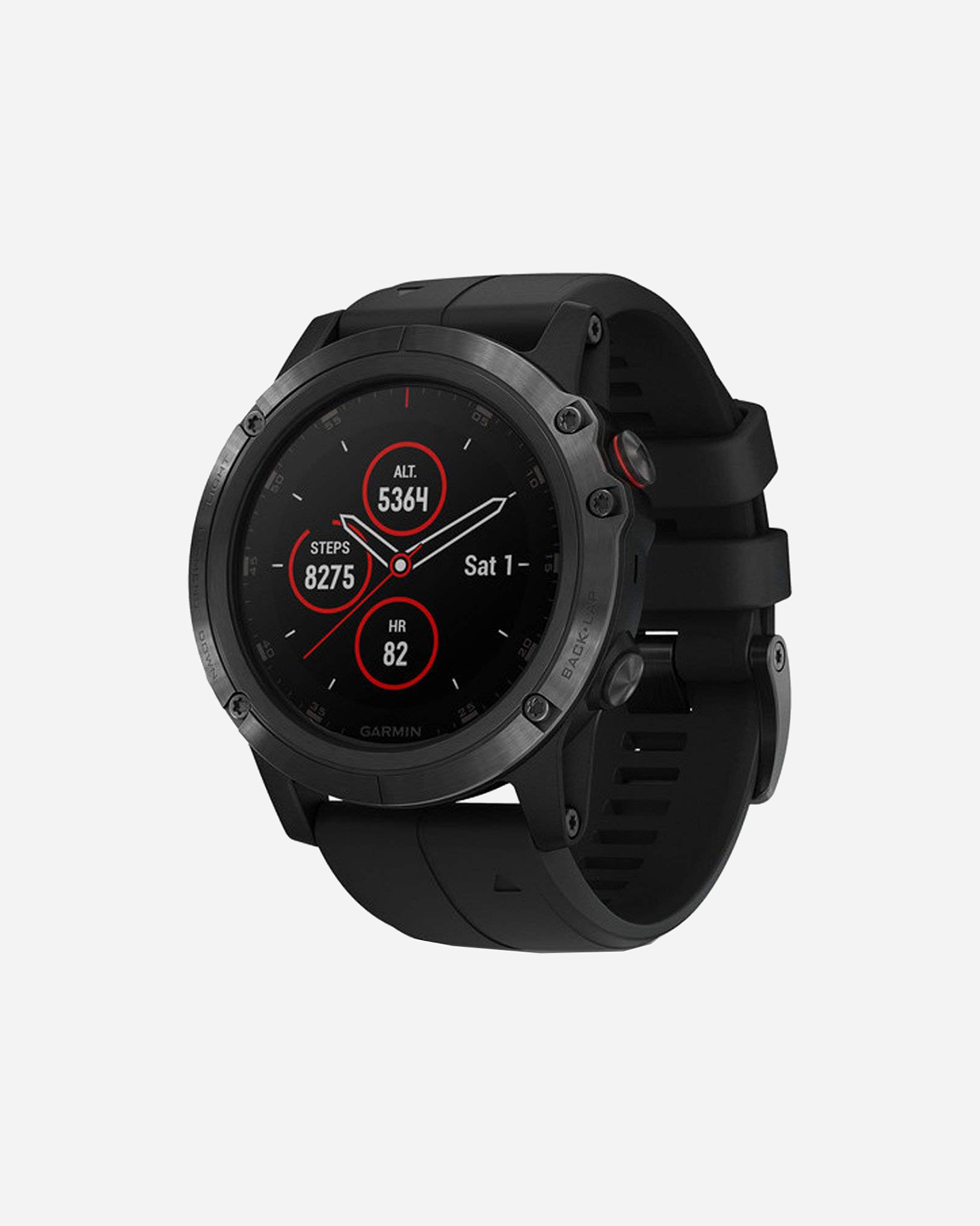 Orologio multifunzione GARMIN FENIX 5X PLUS - Nero - 2 | Cisalfa Sport