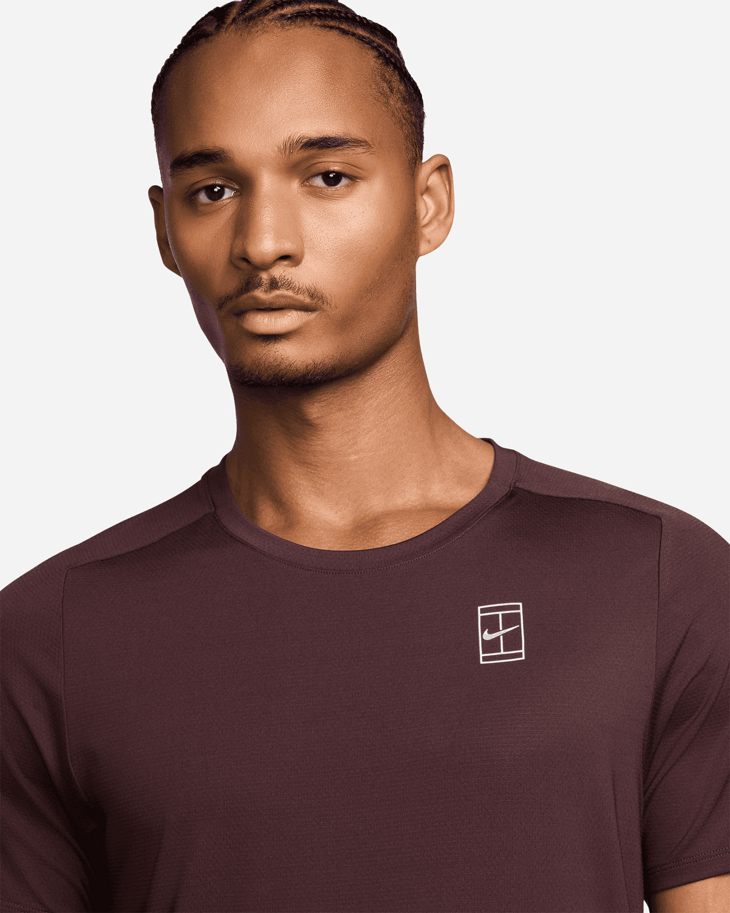 T-shirt tennis NIKE ADVANTAGE JANNIK M - Rosso - 2 | Cisalfa Sport