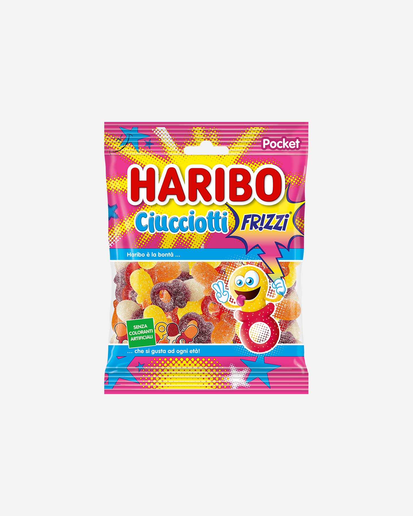 Energetico HARIBO CIUCCIOTTI FRIZZI 80 G  - Color mix - 0 | Cisalfa Sport
