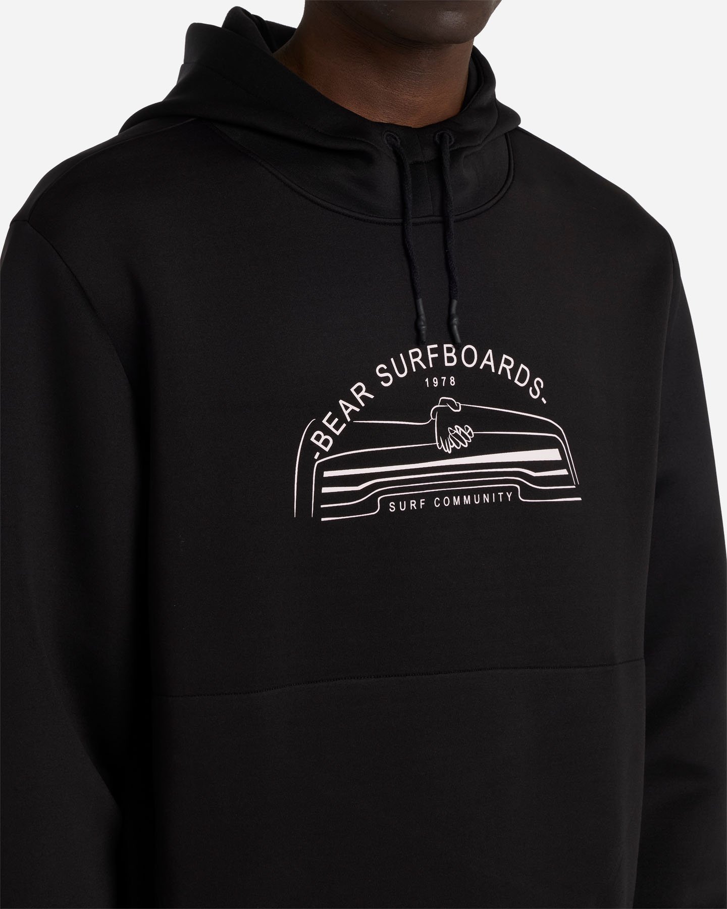 Felpa BEAR URBAN ASKED M - Nero - 5 | Cisalfa Sport