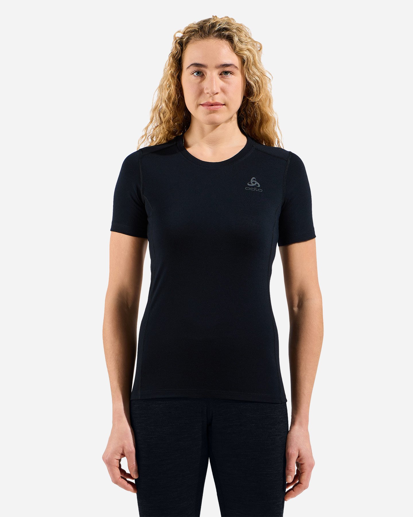 Maglia intimo tecnico ODLO MERINO 200 W - Nero - 2 | Cisalfa Sport