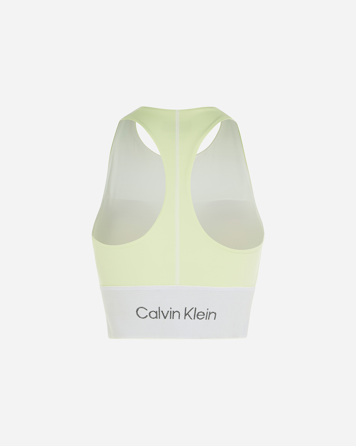 Bra training CALVIN KLEIN SPORT BRALETTE ZIP W - Giallo - 1 | Cisalfa Sport