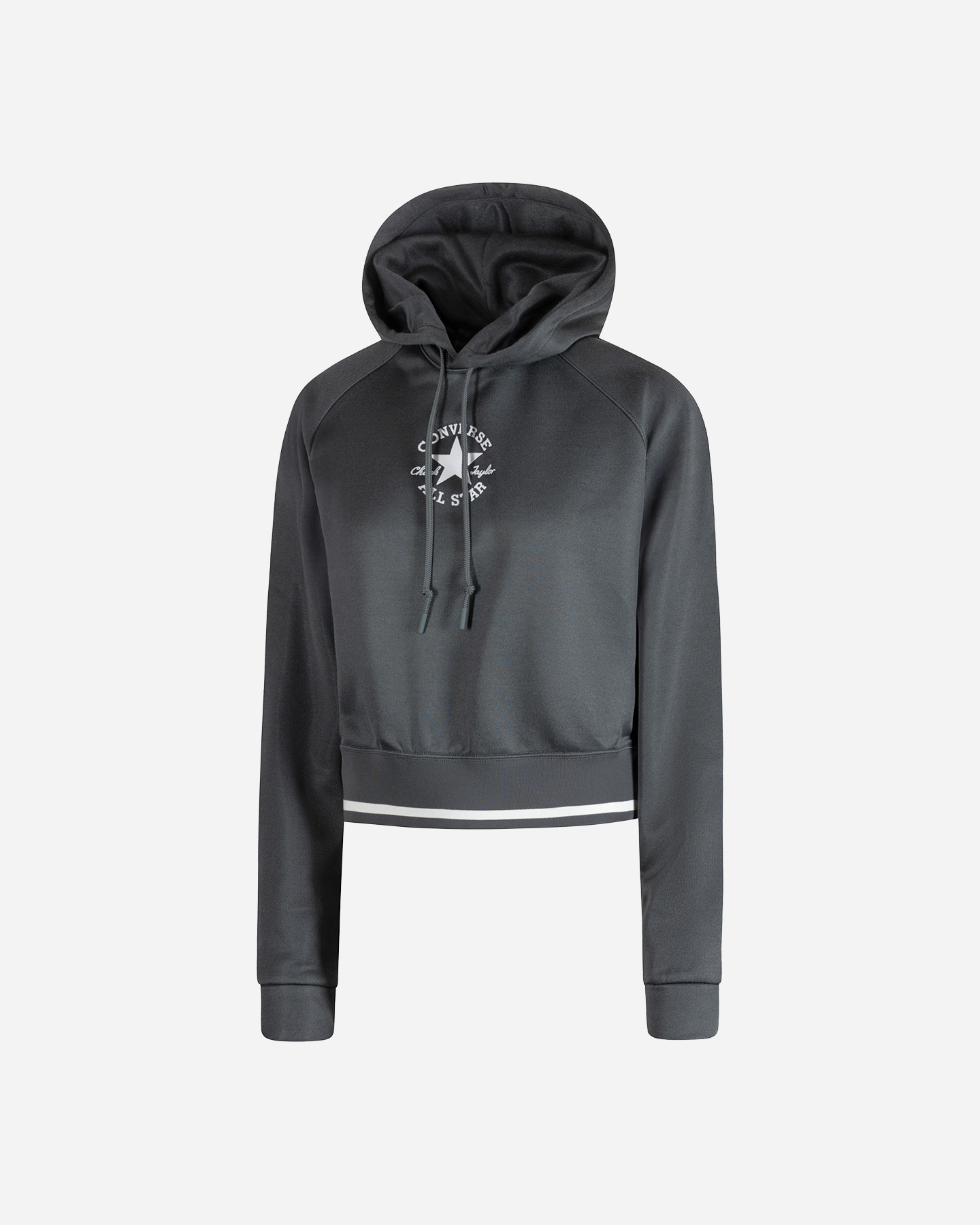 Felpa CONVERSE CHUCK TAYLOR W - Grigio - 0 | Cisalfa Sport