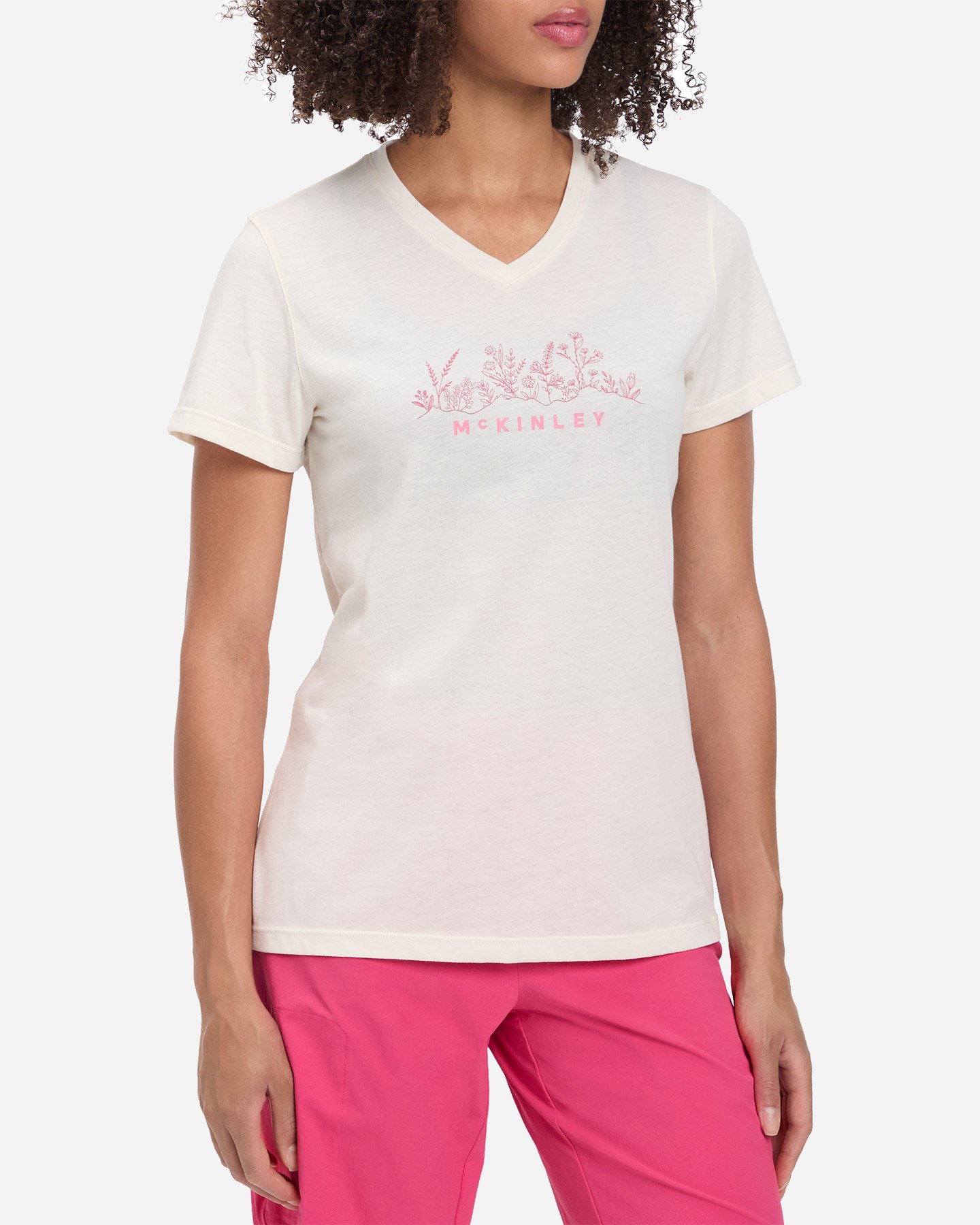 T-shirt MCKINLEY NATA III W - Beige - 1 | Cisalfa Sport