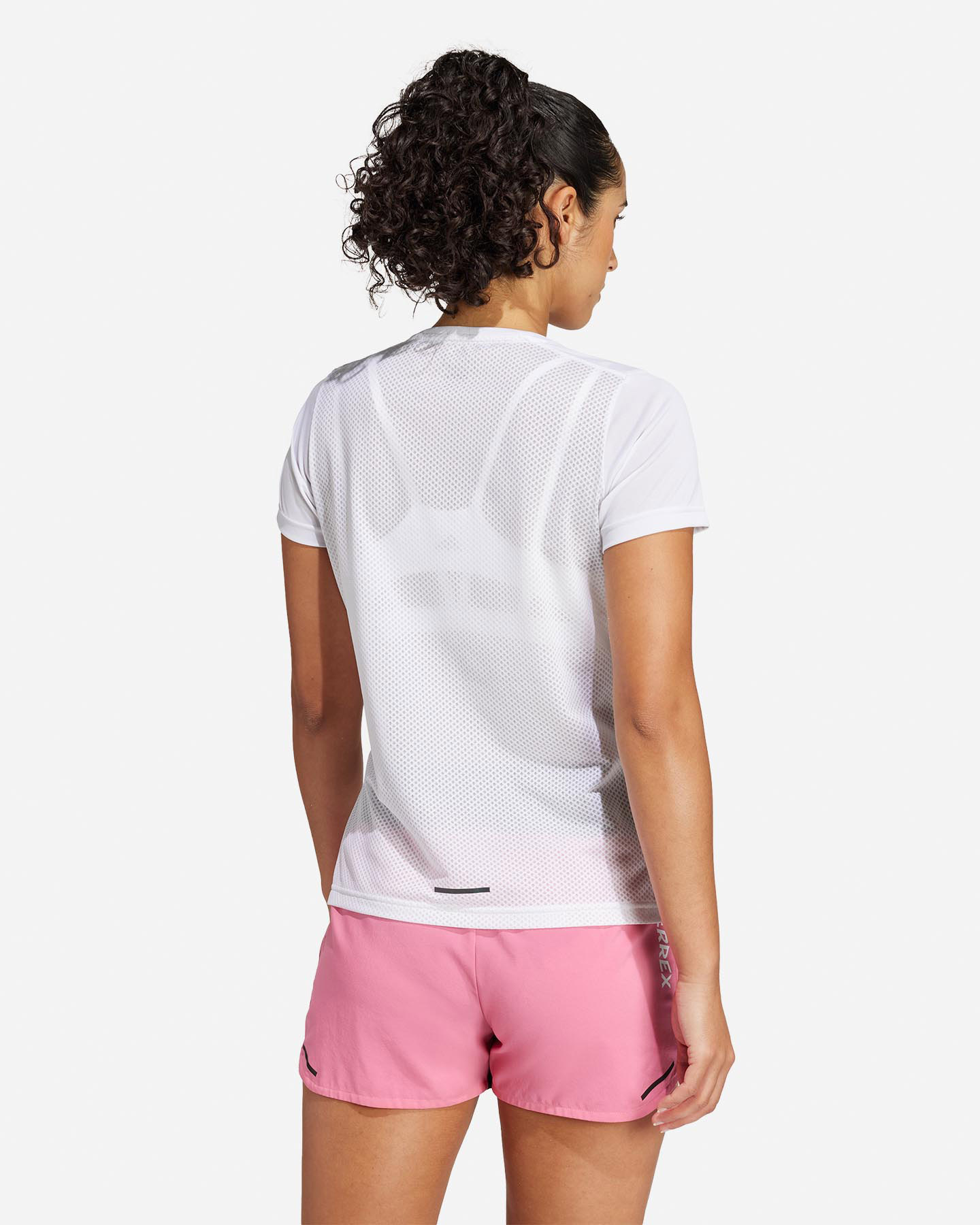 T-shirt running ADIDAS AGR W - Bianco - 2 | Cisalfa Sport