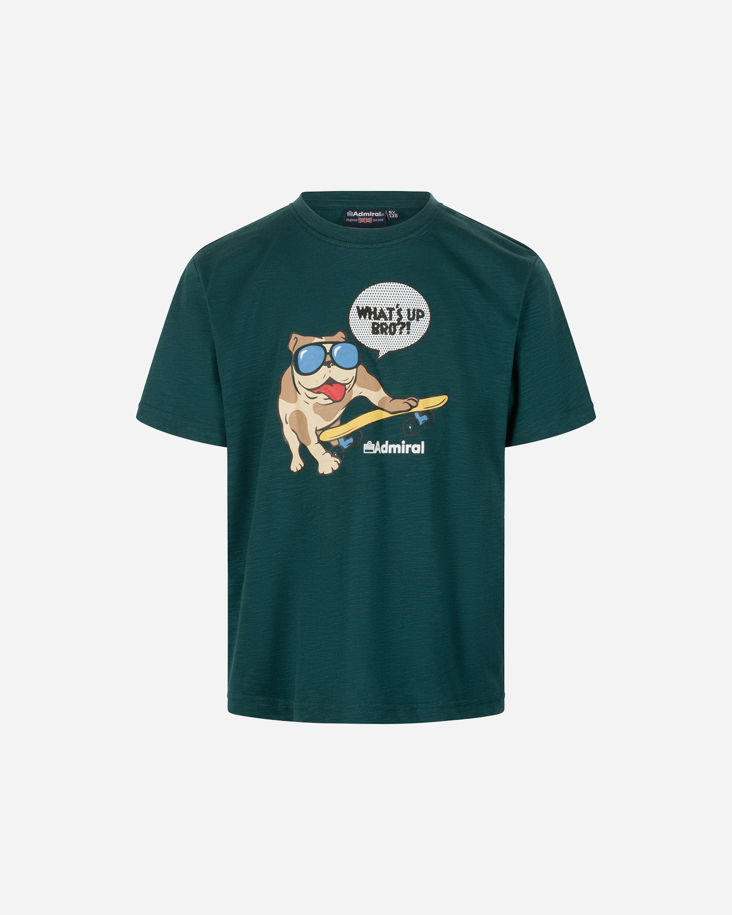 T-shirt ADMIRAL URBAN COLLEGE JR - Verde - 0 | Cisalfa Sport