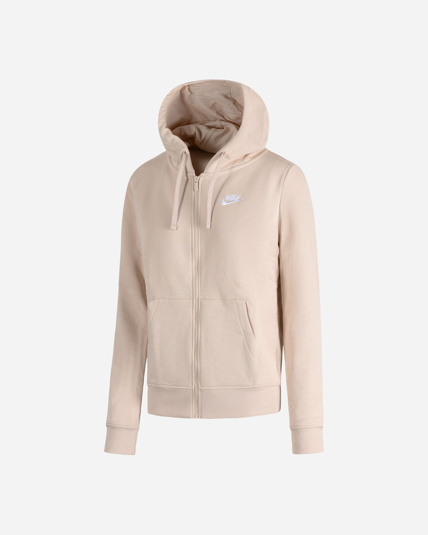 Felpa NIKE CLUB LOGO W - Beige - 0 | Cisalfa Sport