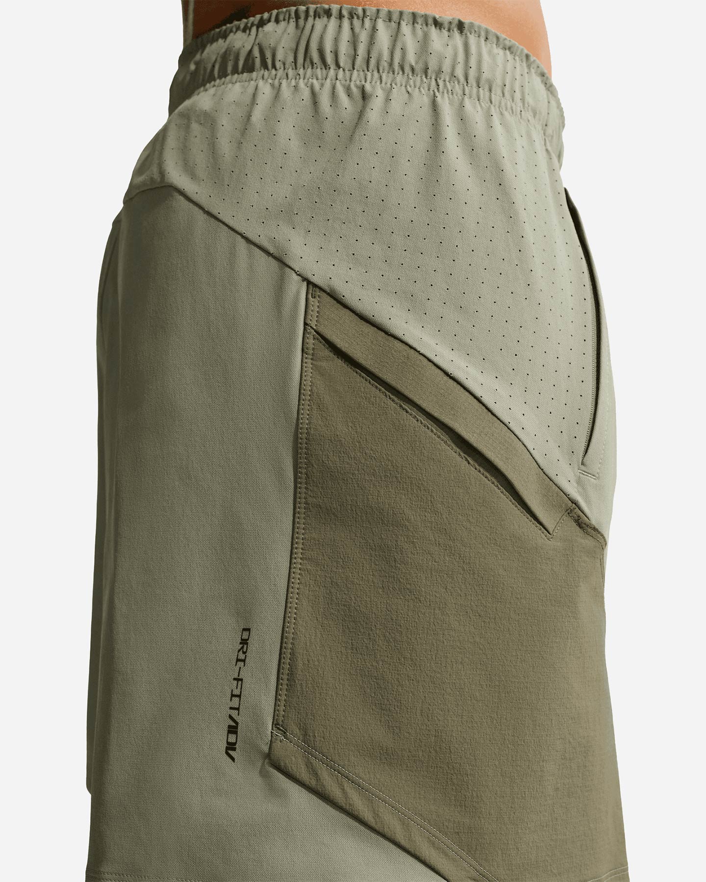 Pantalone training NIKE DRI FIT PRO ADV 6IN M - Verde - 2 | Cisalfa Sport