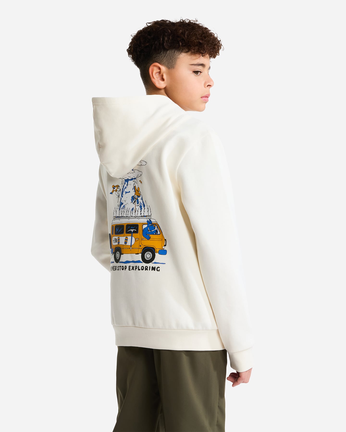 Felpa THE NORTH FACE BASIC JR - Beige - 2 | Cisalfa Sport