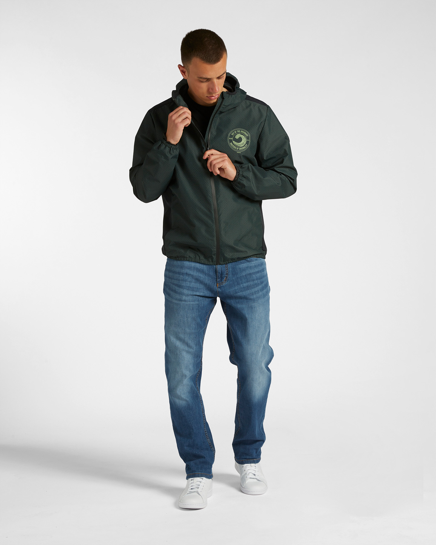 Giubbotto MISTRAL PRINTED M - Verde - 1 | Cisalfa Sport