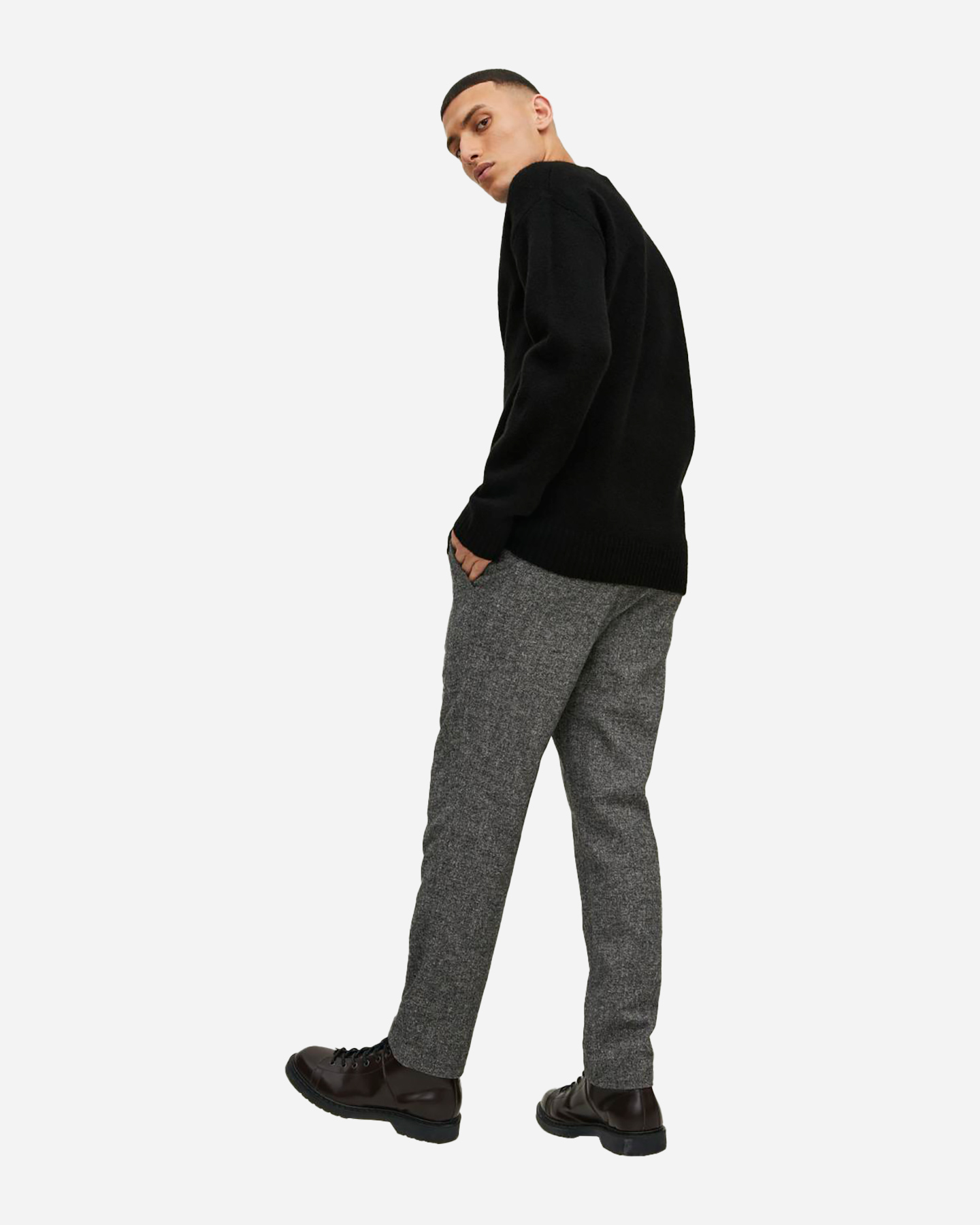 Maglione JACK & JONES OROLLIE M - Nero - 3 | Cisalfa Sport