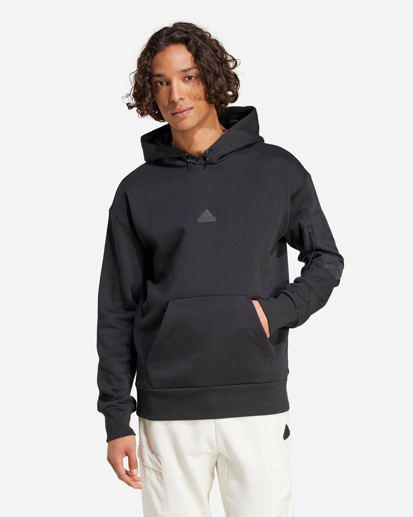 Felpa ADIDAS CITY ESCAPE M - Nero - 1 | Cisalfa Sport