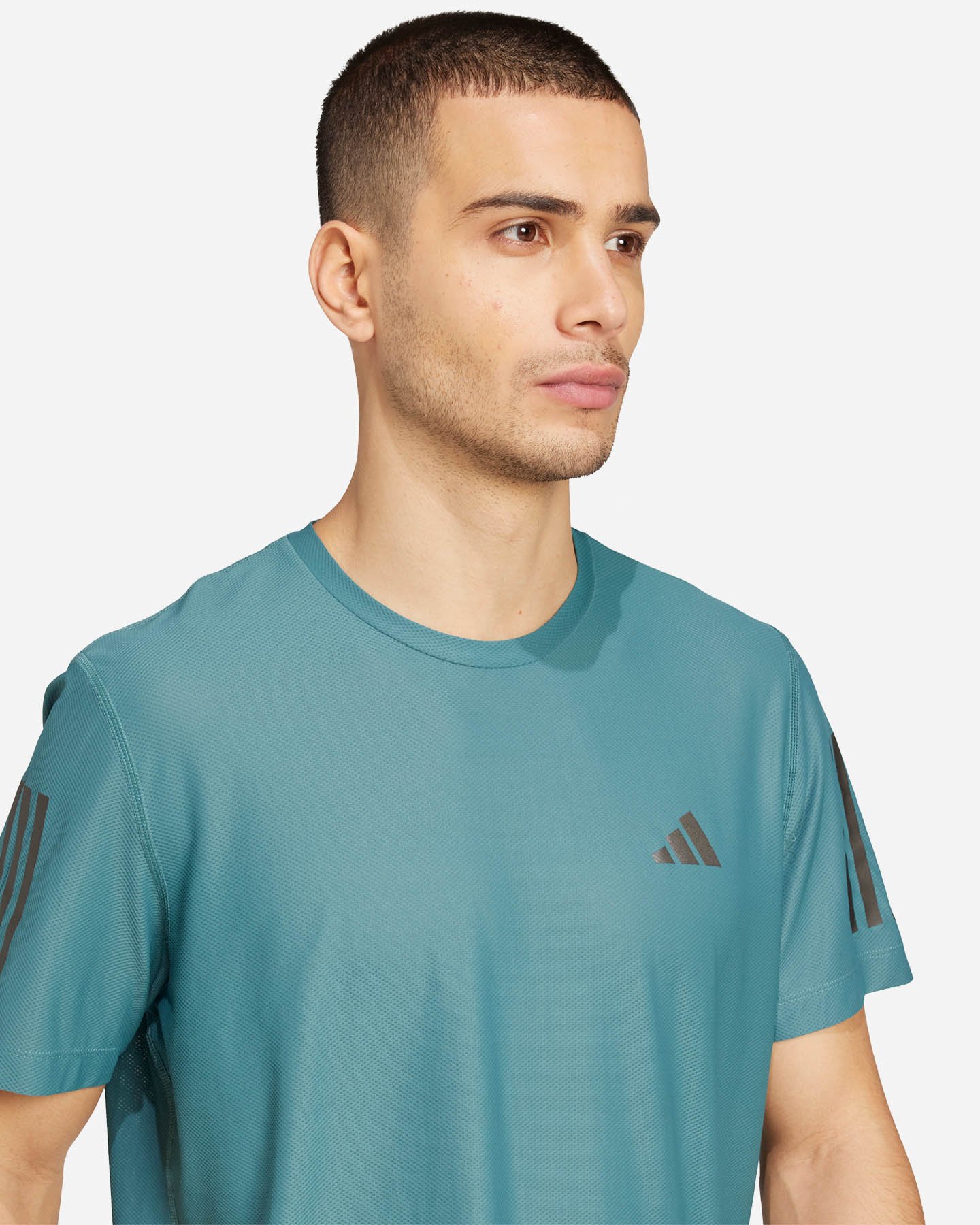 T-shirt running ADIDAS OTR B M - Verde - 5 | Cisalfa Sport