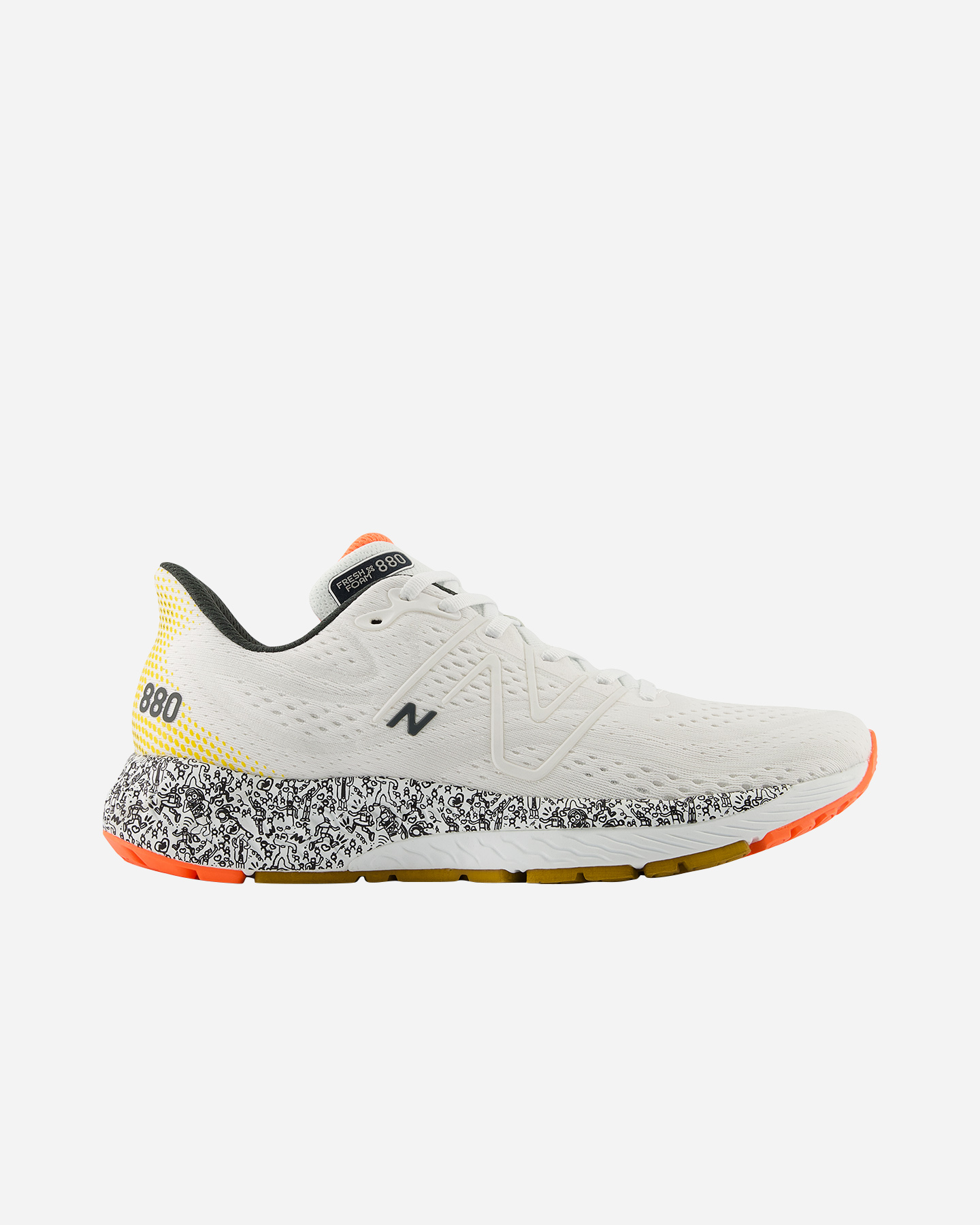 Scarpe running NEW BALANCE FRESH FOAM 880 V13 M - Bianco - 0 | Cisalfa Sport