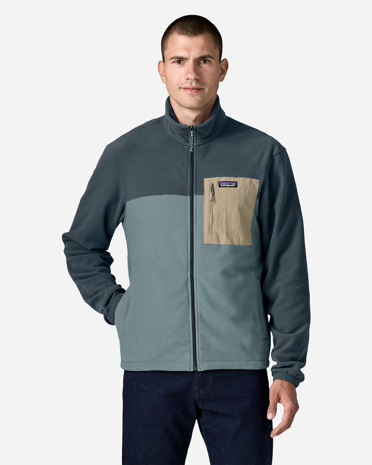 Giacca PATAGONIA MICRO D PATCH POCKET M - Blu - 1 | Cisalfa Sport