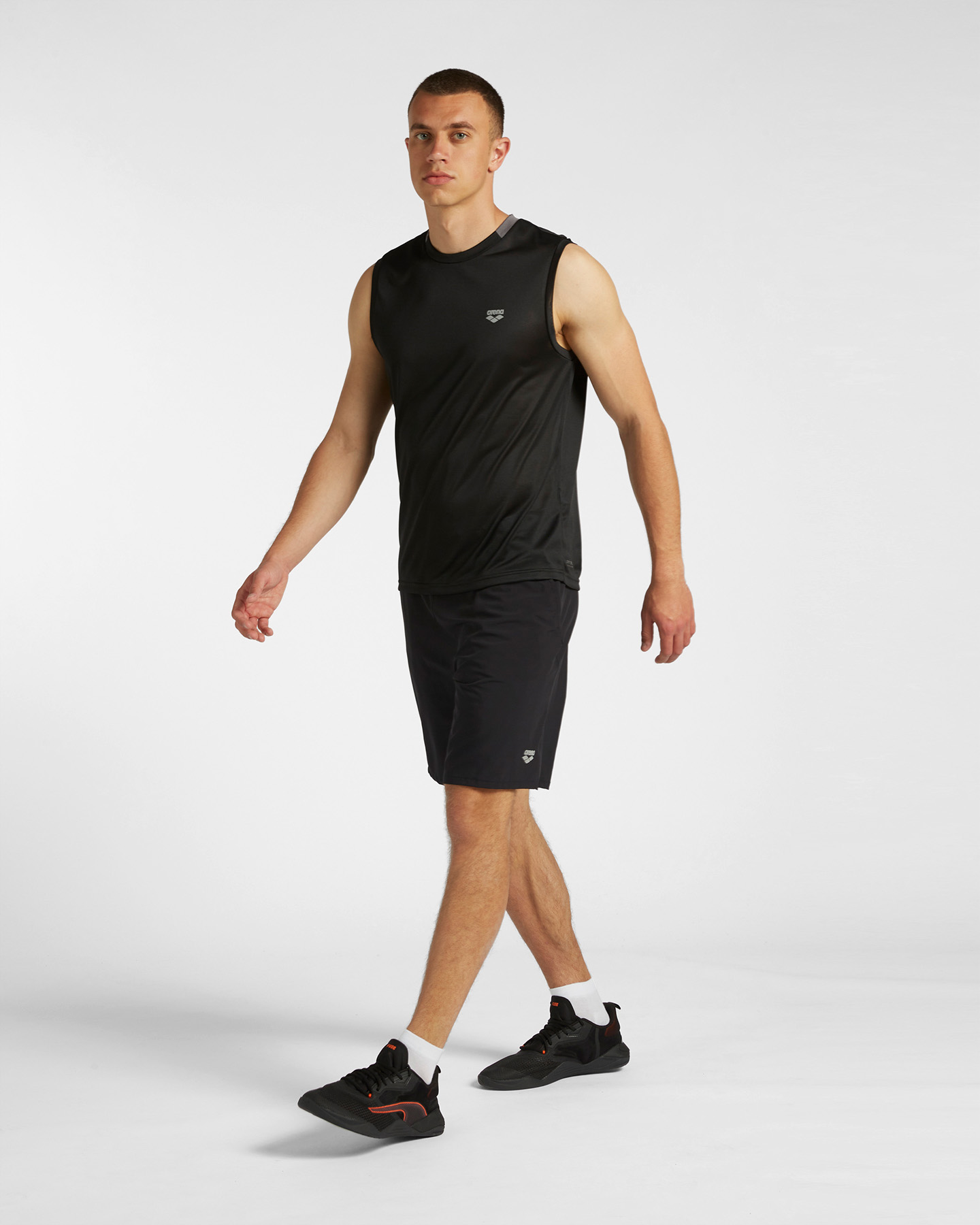 Canotta training ARENA BASIC LINE M - Nero - 3 | Cisalfa Sport