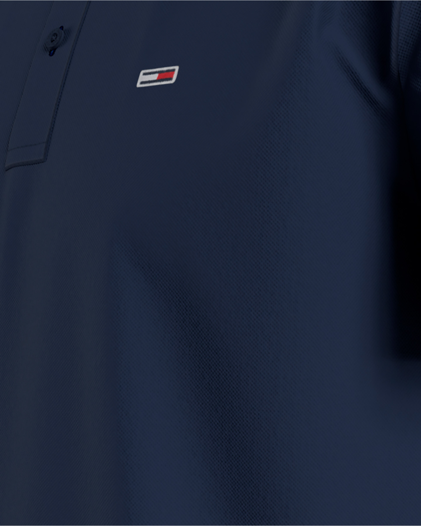 Polo TOMMY HILFIGER TIPPED STRETCH M - Blu - 4 | Cisalfa Sport