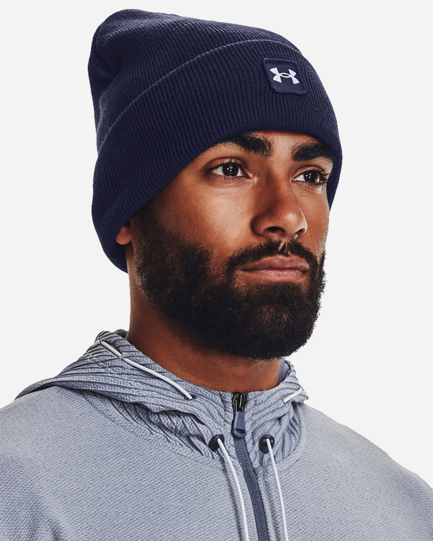 Cappellino UNDER ARMOUR HALFTIME CUFF LOGO  - Blu Navy - 1 | Cisalfa Sport