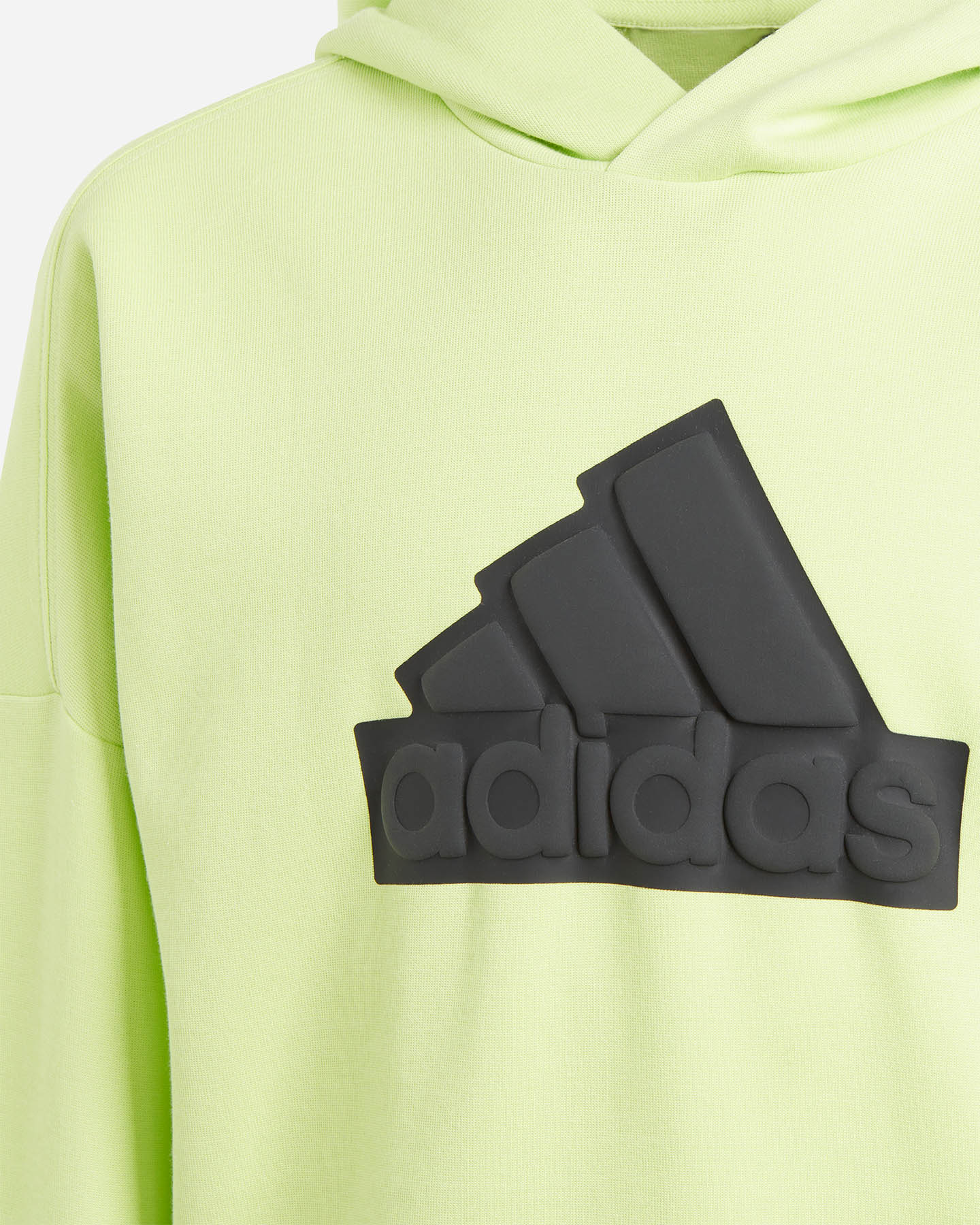 Felpa ADIDAS RUBBER LOGO JR - Verde - 3 | Cisalfa Sport