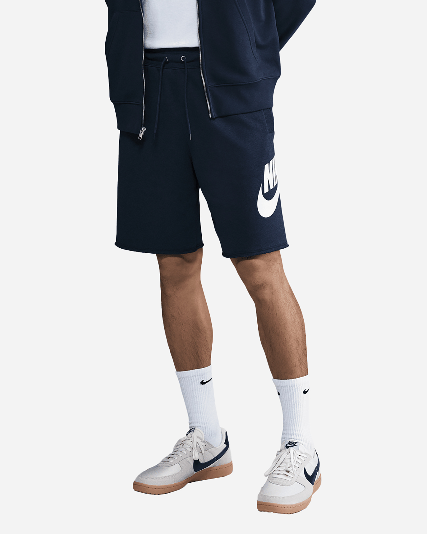 Alumni Big Logo M - Pantaloncini - Uomo - Blu Navy