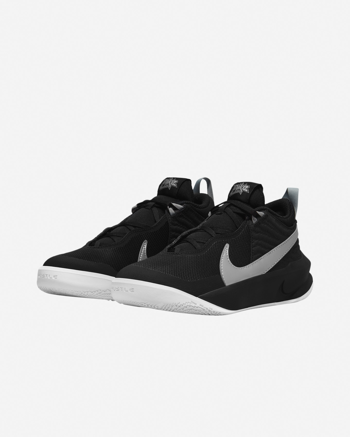 Scarpe sneakers NIKE TEAM HUSTLE D 10 GS JR - Nero - 1 | Cisalfa Sport