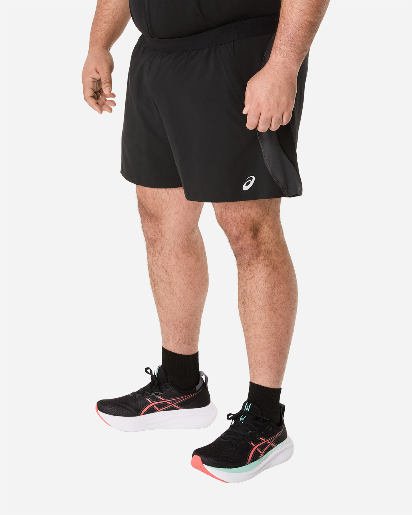 Short running ASICS ROAD 5IN M - Nero - 2 | Cisalfa Sport