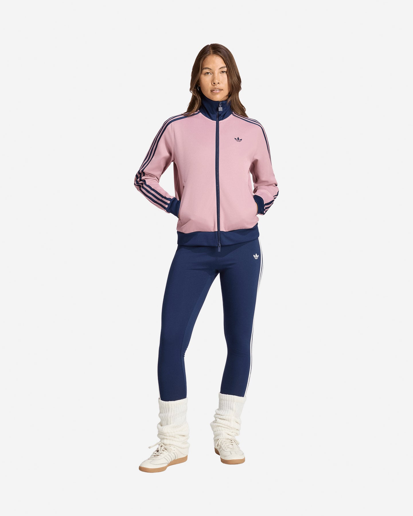 Felpa ADIDAS BECKENBAUER W - Rosa - 2 | Cisalfa Sport