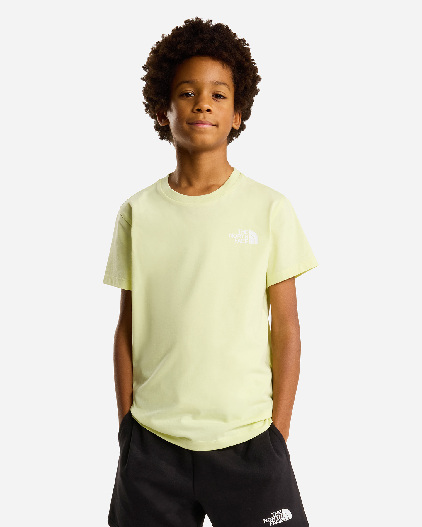 T-shirt THE NORTH FACE SIMPLE DOME JR - Giallo - 2 | Cisalfa Sport