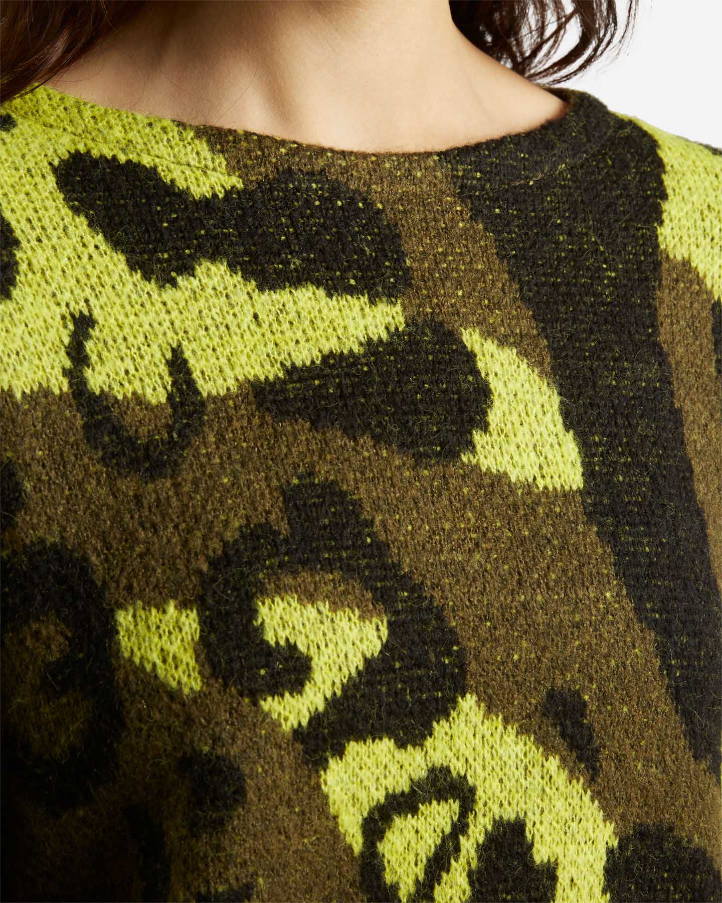 Maglione MISTRAL ANIMALCAMU W - Verde - 4 | Cisalfa Sport