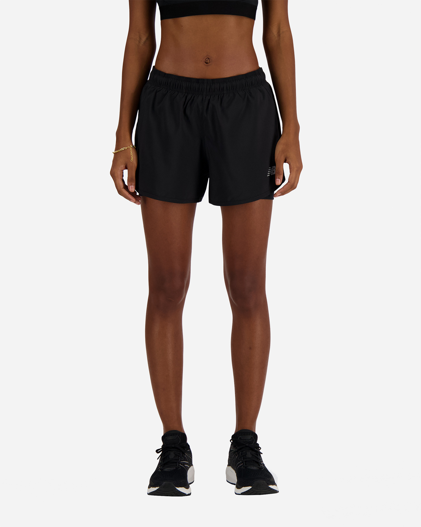 Short running NEW BALANCE SPORT ESSENTIAL 2IN1 W - Nero - 0 | Cisalfa Sport