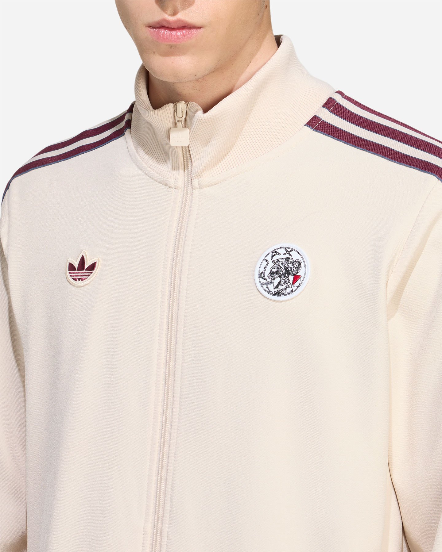 Felpa ADIDAS ORIGINALS AJAX M - Bianco - 4 | Cisalfa Sport