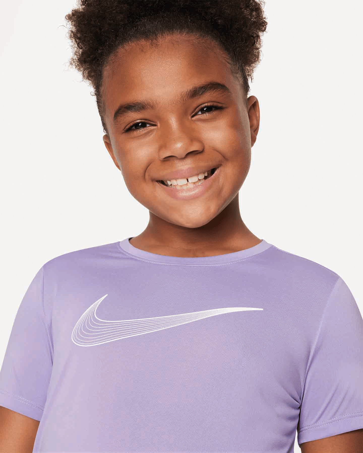 T-shirt NIKE DRI FIT JR - Viola - 2 | Cisalfa Sport
