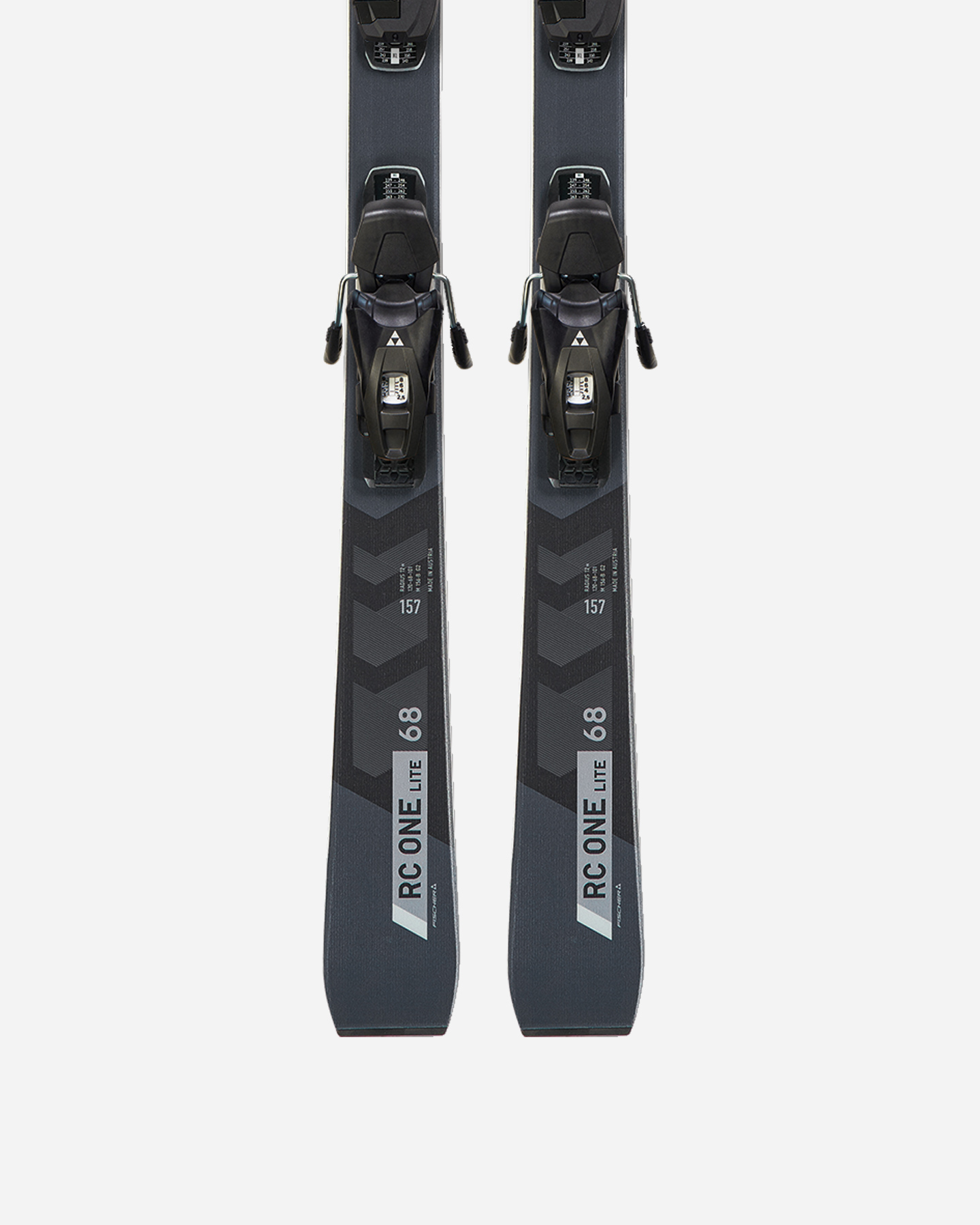 Sci FISCHER RC ONE LITE 68 SLR + RS9 SLR  - Nero - 2 | Cisalfa Sport