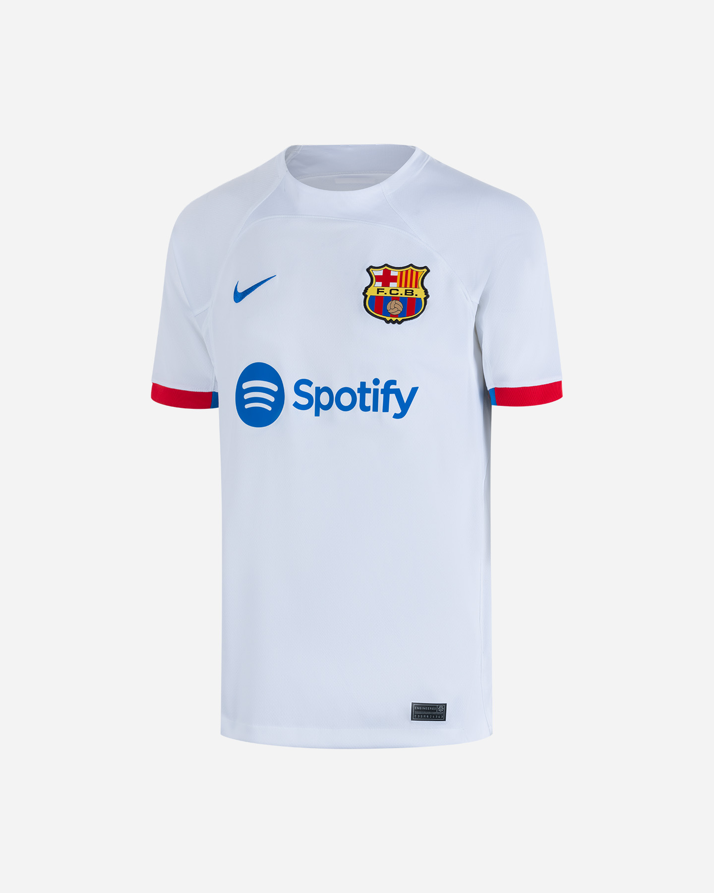 Maglia calcio ufficiale NIKE BARCELLONA AWAY 23-24 M - Bianco - 0 | Cisalfa Sport