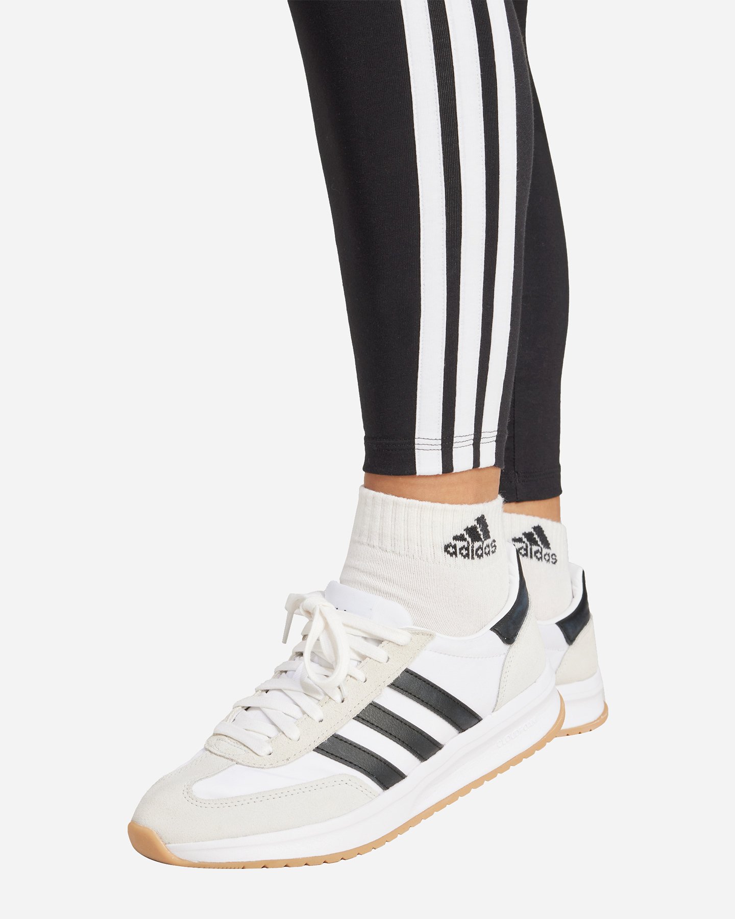 Leggings ADIDAS 3STRIPES W - Nero - 4 | Cisalfa Sport