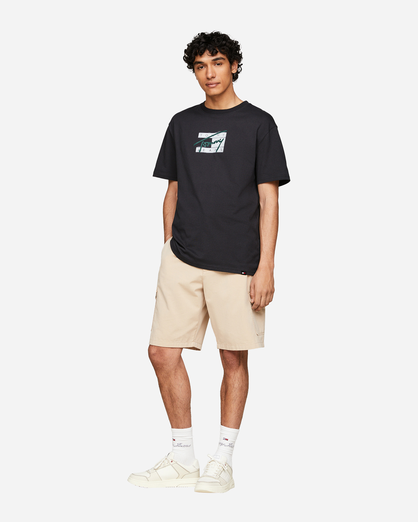 T-shirt TOMMY HILFIGER LOGO GRAFFITI M - Nero - 1 | Cisalfa Sport