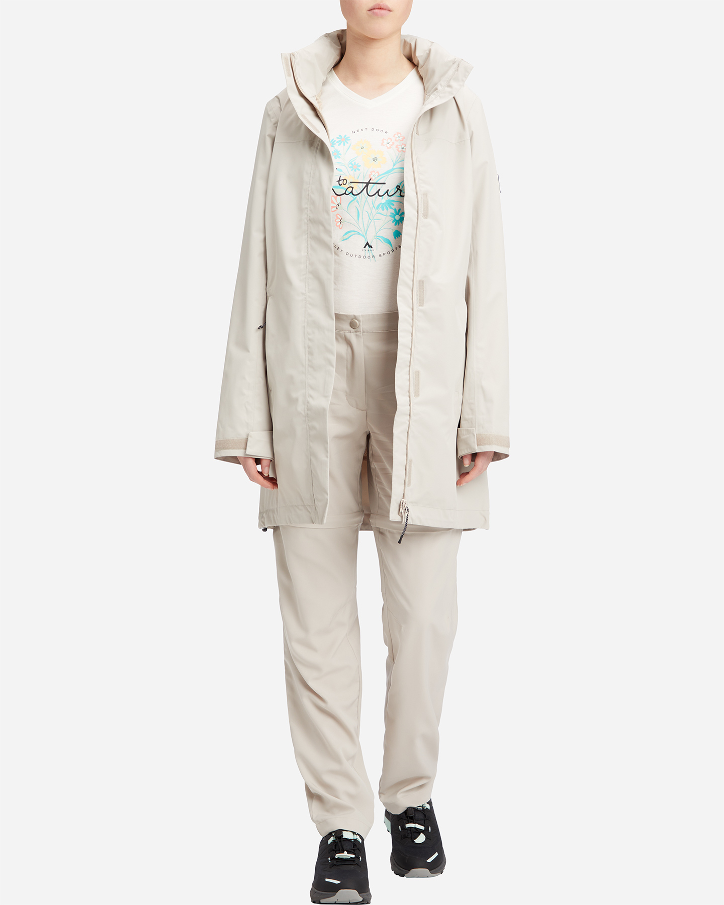 Giacca outdoor MCKINLEY EMELIE W - Grigio - 3 | Cisalfa Sport