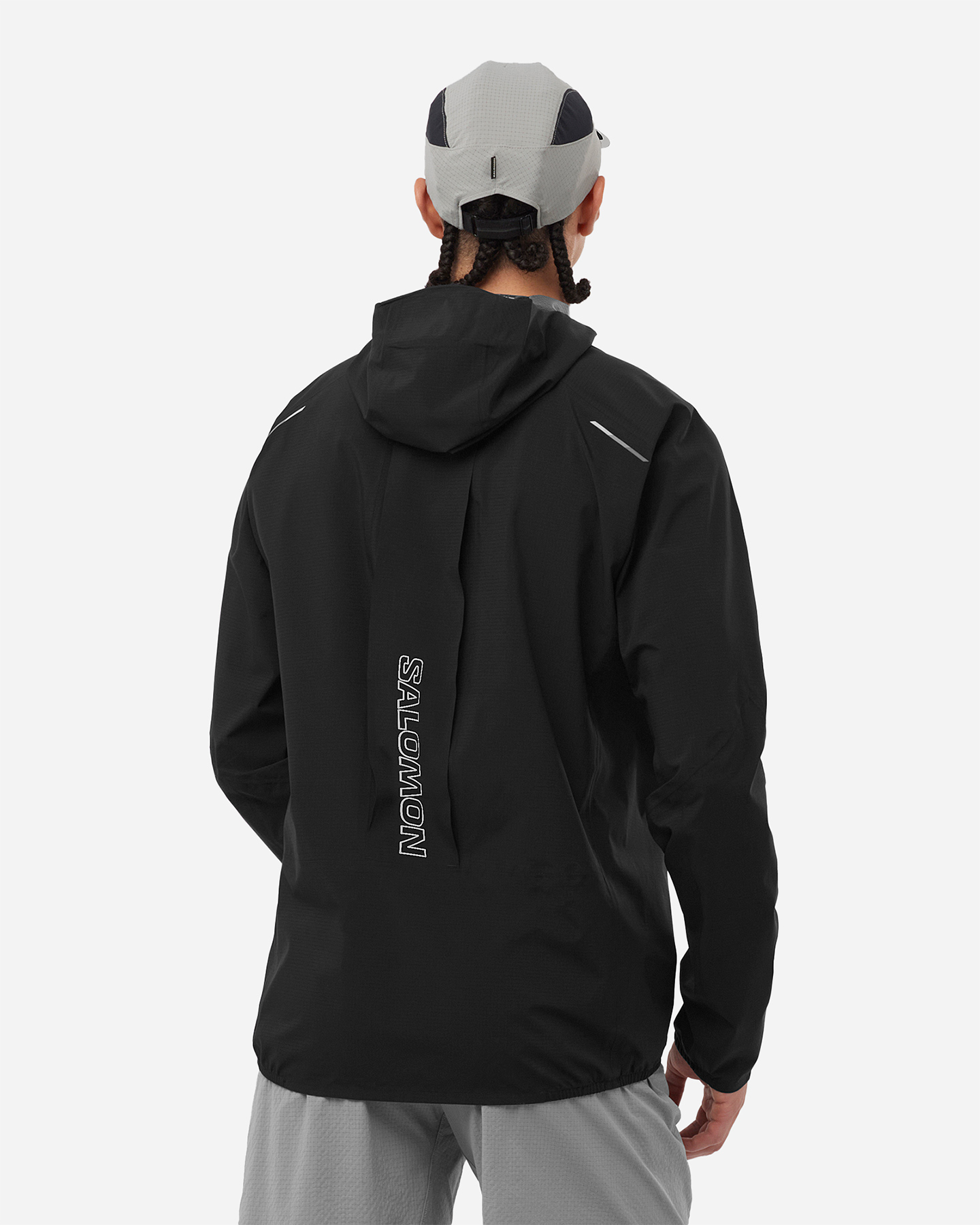 Giacca running SALOMON BONATTI TRAIL M - Nero - 2 | Cisalfa Sport