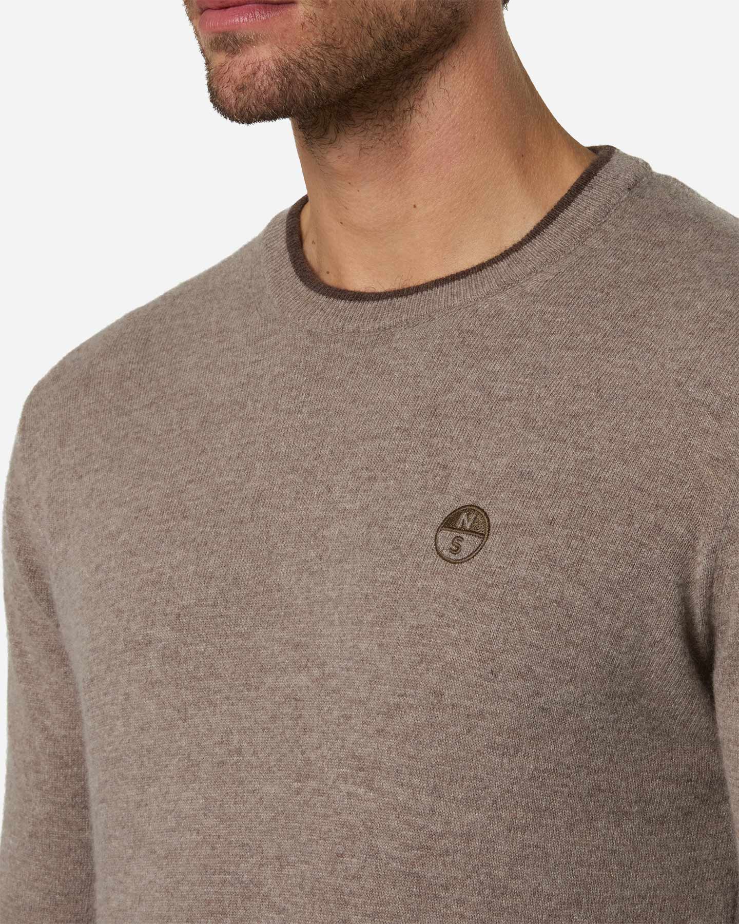Maglione NORTH SAILS CASHMERE M - Beige - 4 | Cisalfa Sport