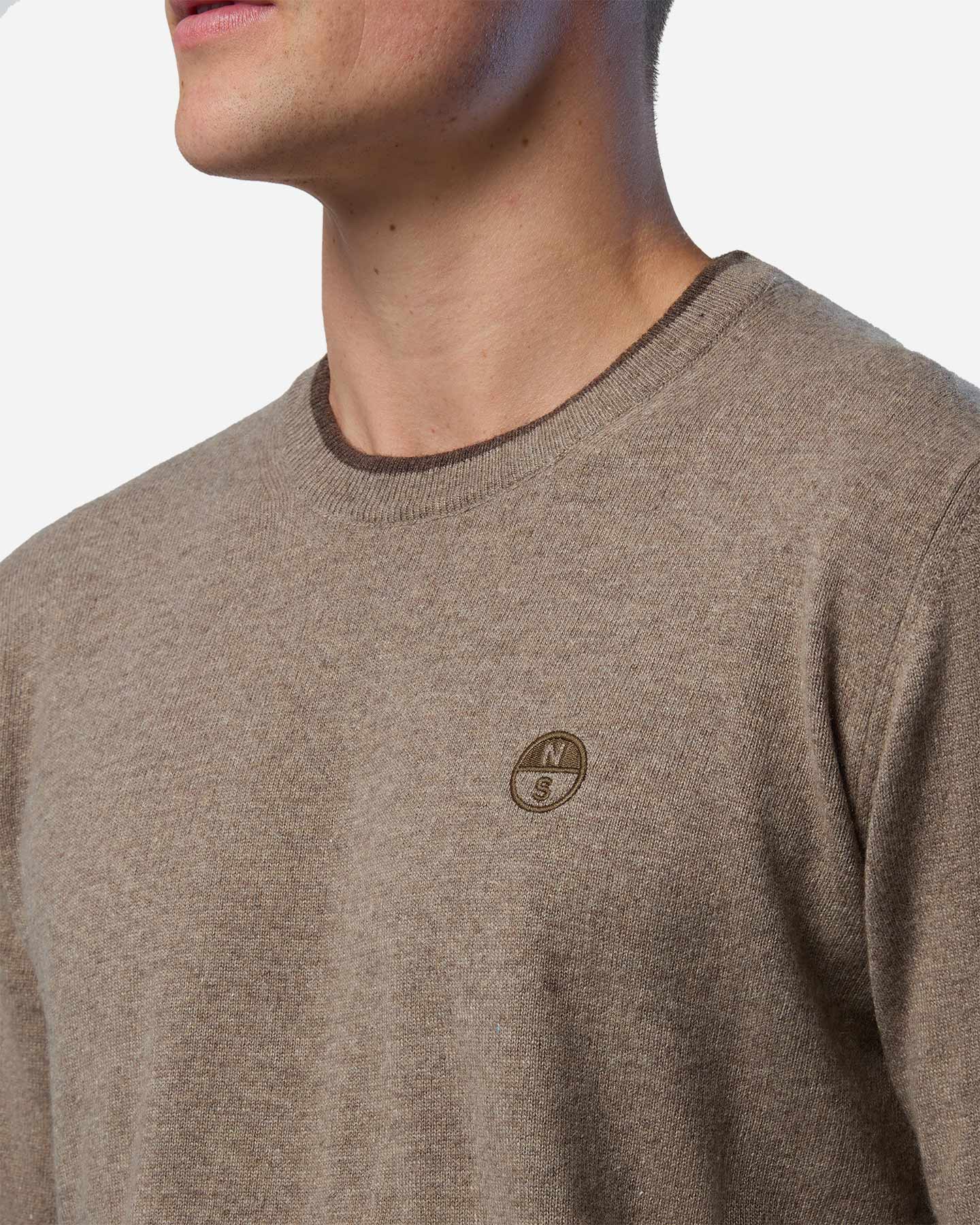 Maglione NORTH SAILS ECO CASHMERE M - Beige - 5 | Cisalfa Sport