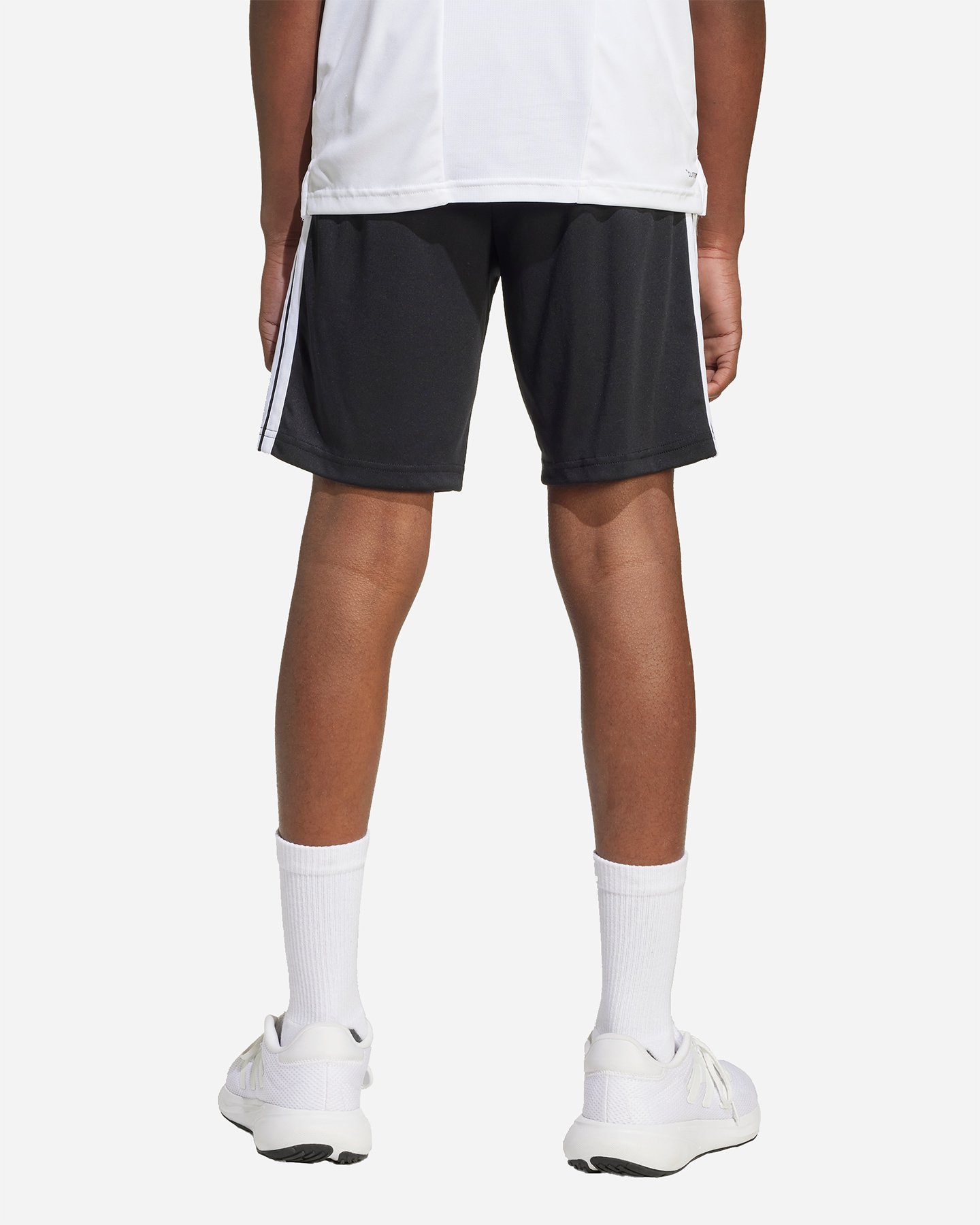 Pantaloncini ADIDAS TRAIN ESSENTIALS 3STRIPES JR - Nero - 2 | Cisalfa Sport