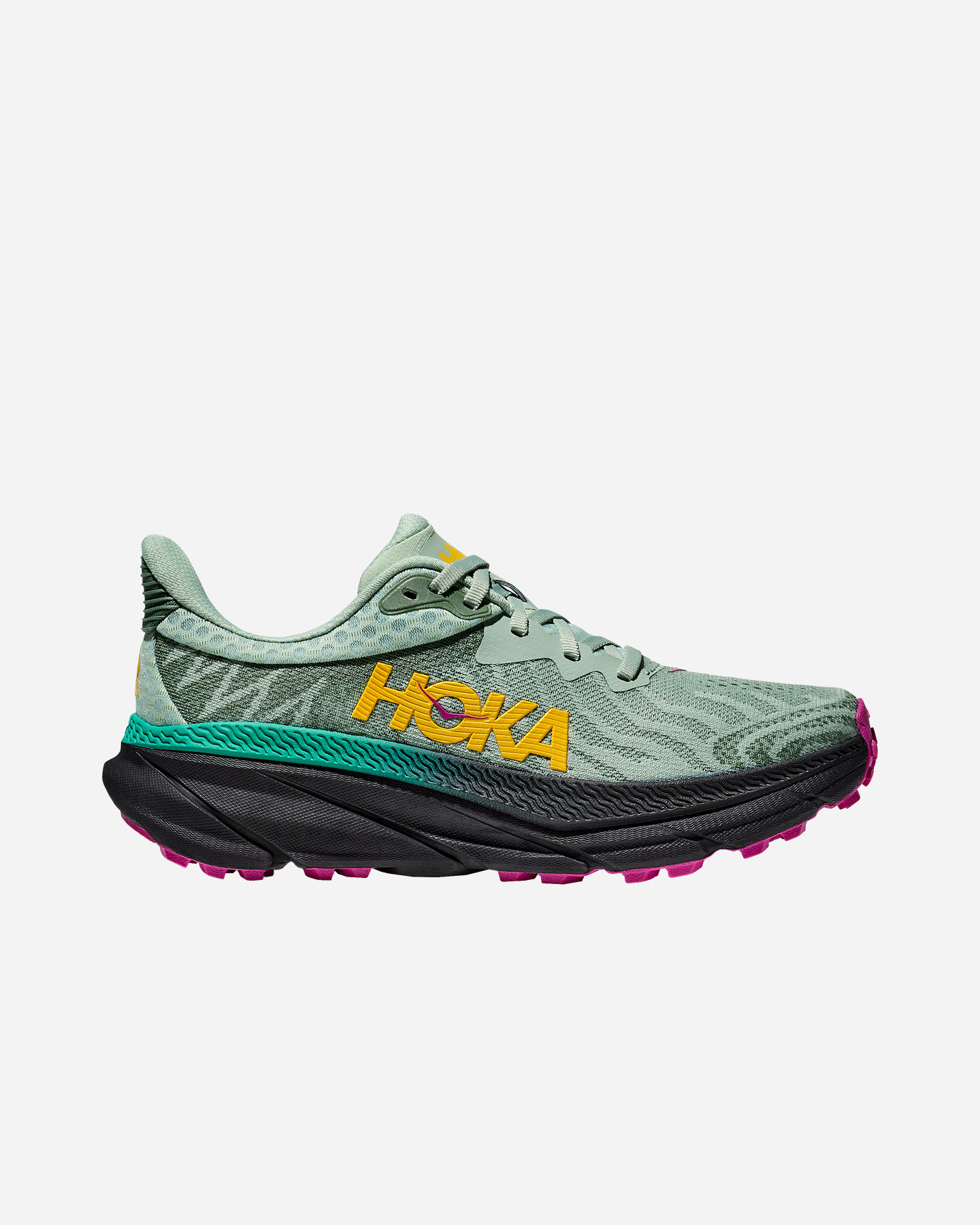 Scarpe trail HOKA CHALLENGER 7 W - Verde - 0 | Cisalfa Sport